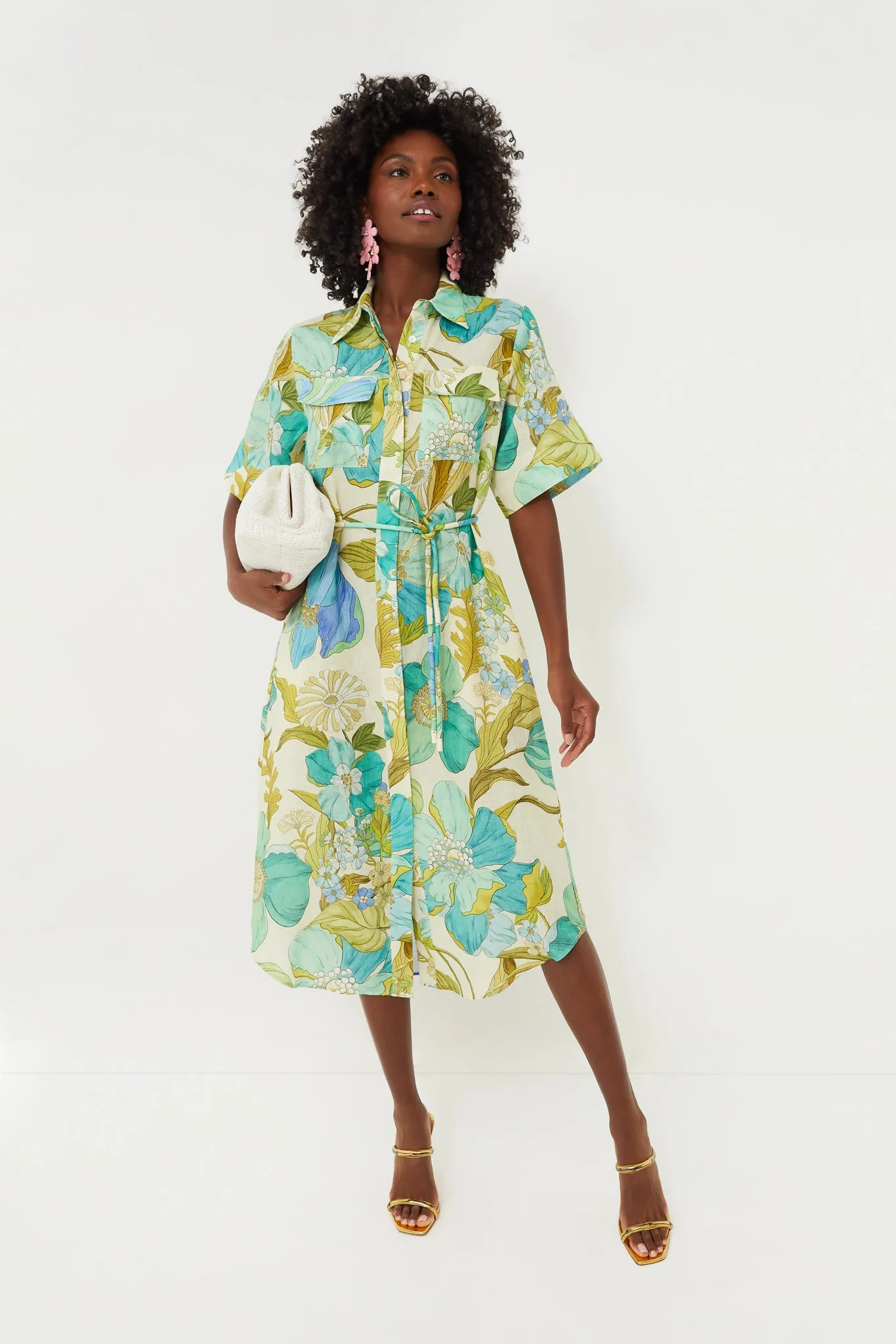 Blue Janis Shirtdress sold by Tuckernuck product image thumbnail 2