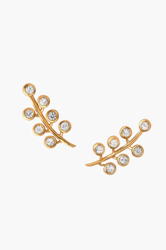 Pave Berry Ear Climber sold by Tuckernuck