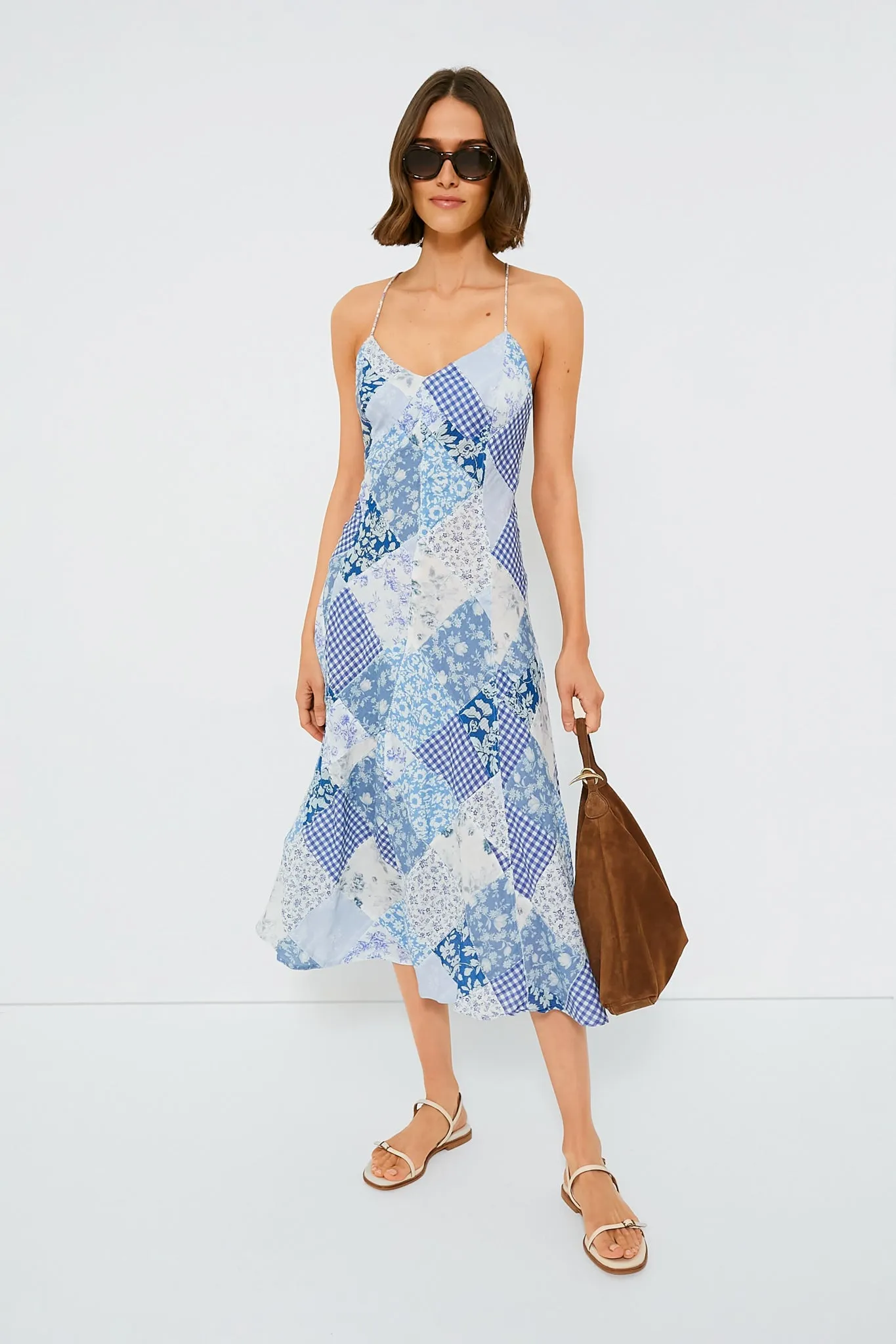 Brown Suede Pillow Shoulder Bag sold by Tuckernuck product image thumbnail 3