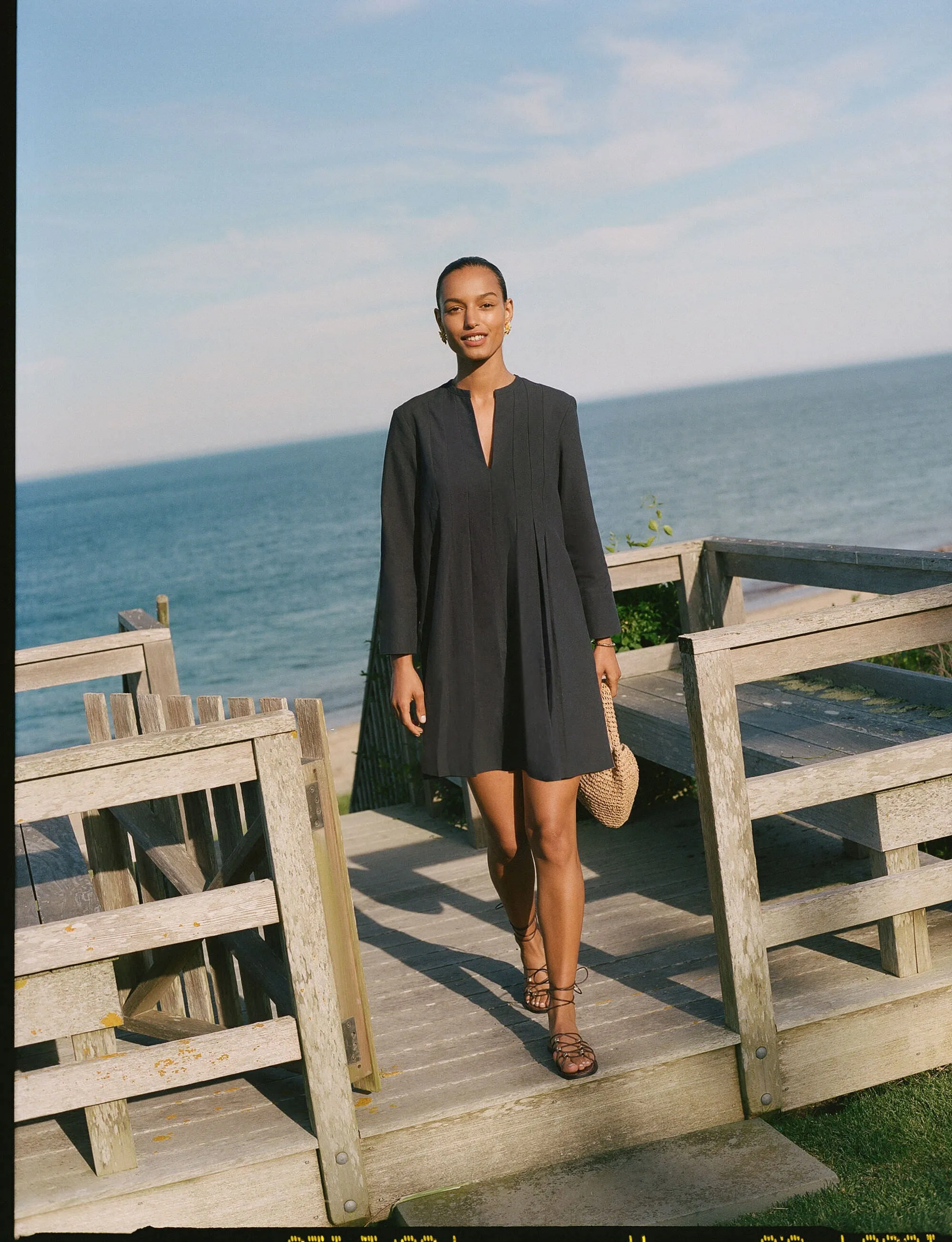 Navy Luella Dress sold by Tuckernuck product image thumbnail 2