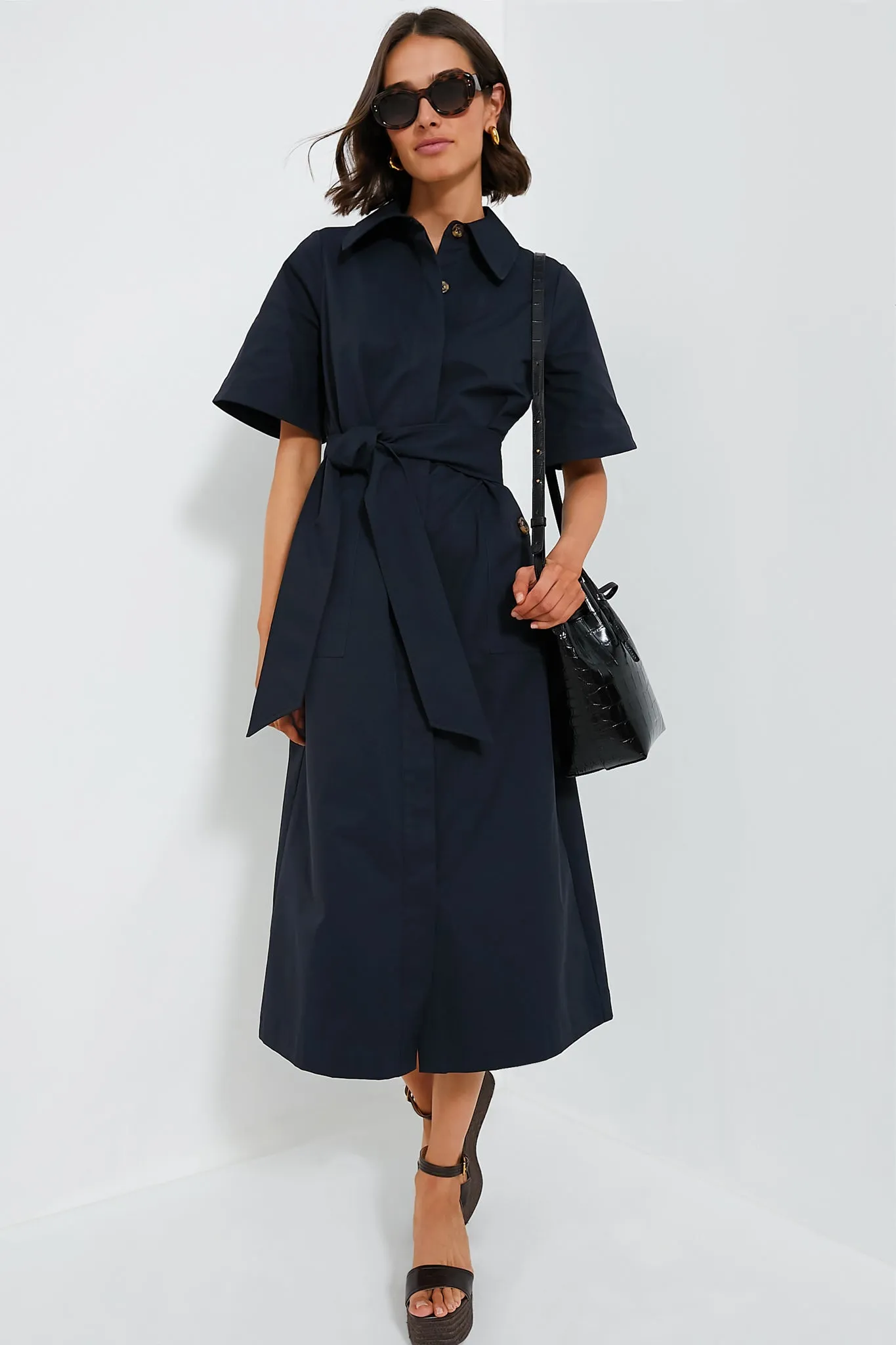 Navy Jacqueline Maxi Dress sold by Tuckernuck product image thumbnail 2
