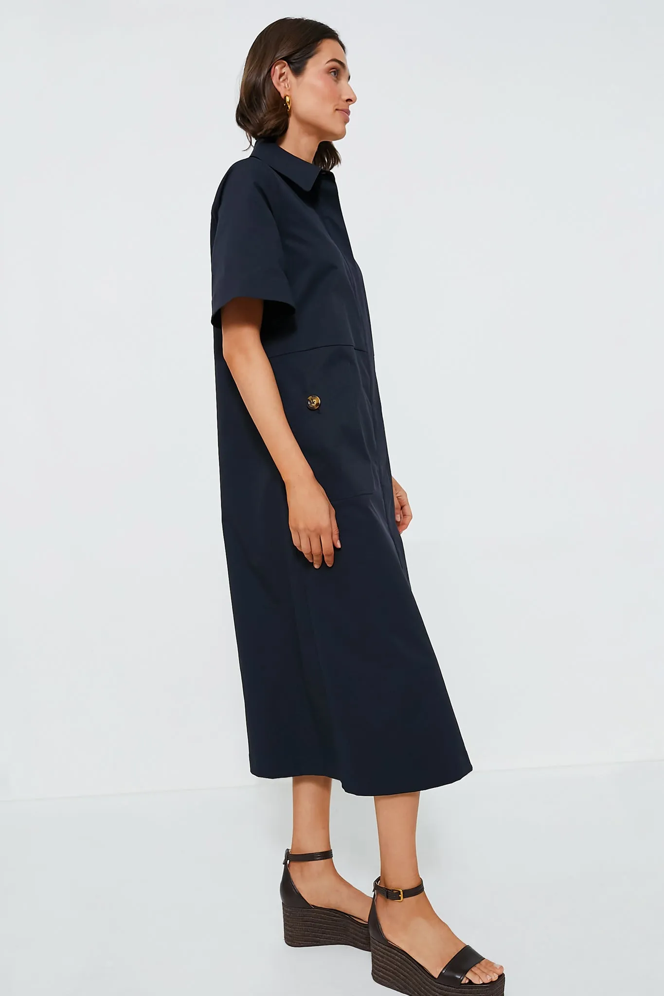 Navy Jacqueline Maxi Dress sold by Tuckernuck product image thumbnail 3