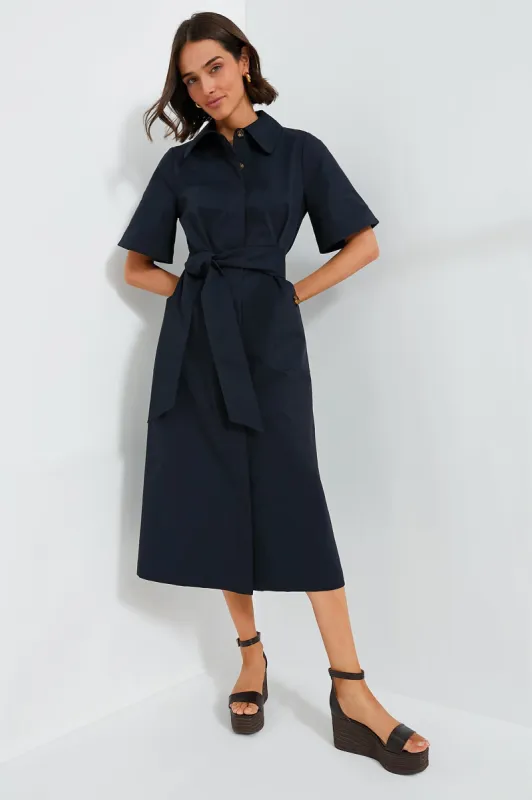 Navy Jacqueline Maxi Dress sold by Tuckernuck