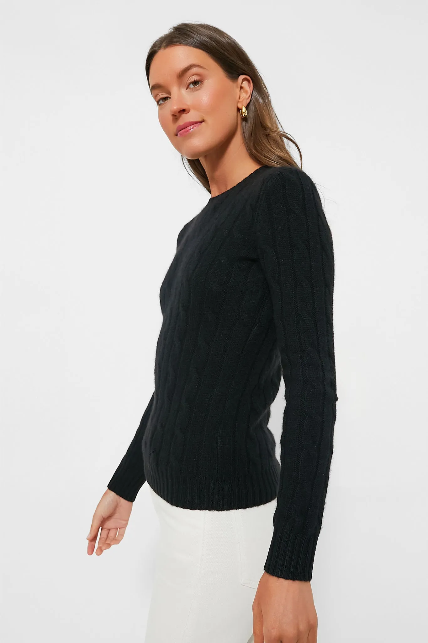 Polo Black Julianna Classic Cashmere Pullover sold by Tuckernuck product image thumbnail 4