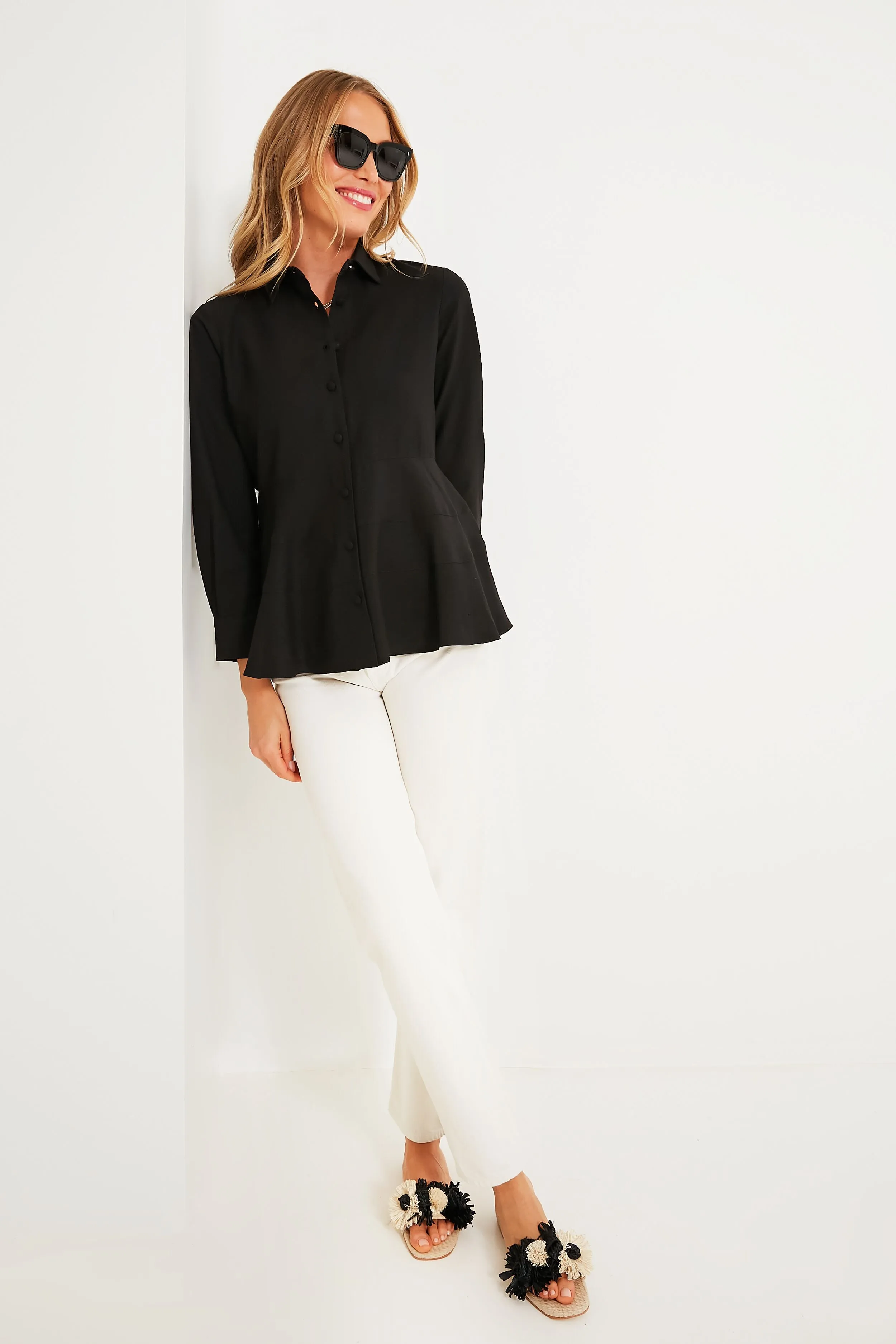 Black Ashlen Blouse sold by Tuckernuck product image thumbnail 2