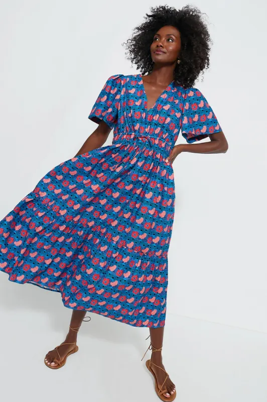 Retro Floral Mitchell Dress sold by Tuckernuck