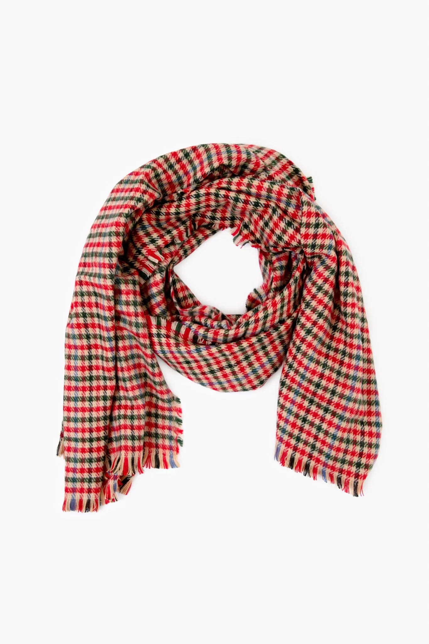 Red Lollipop Plaid Scarf sold by Tuckernuck