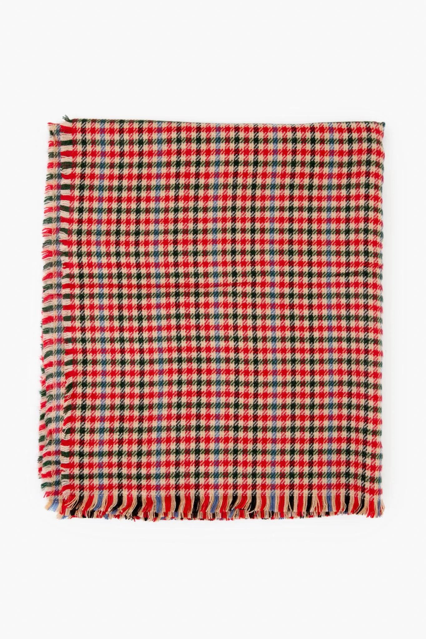 Red Lollipop Plaid Scarf sold by Tuckernuck product image thumbnail 3