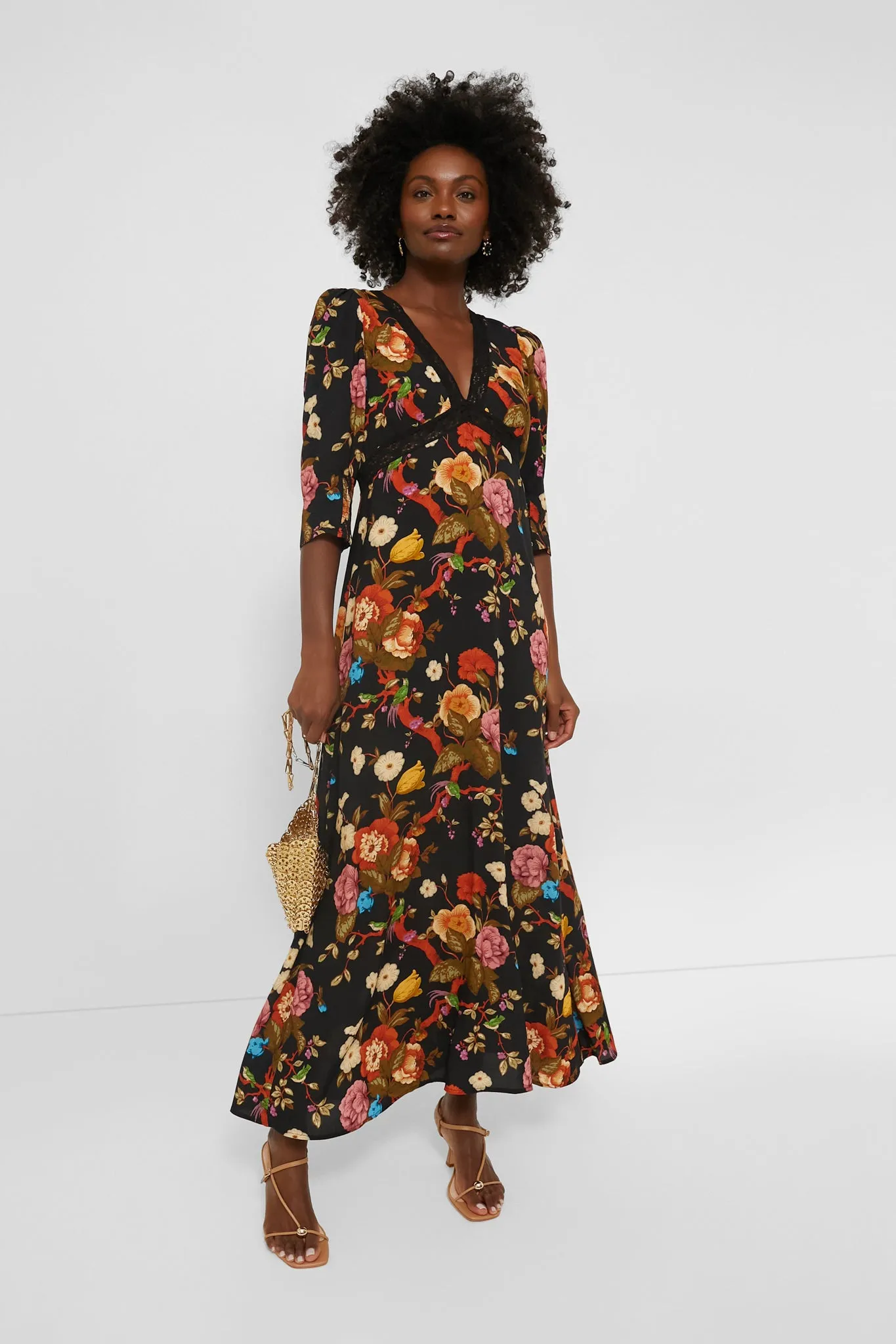 Baroque Floral Irina Dress sold by Tuckernuck product image thumbnail 2