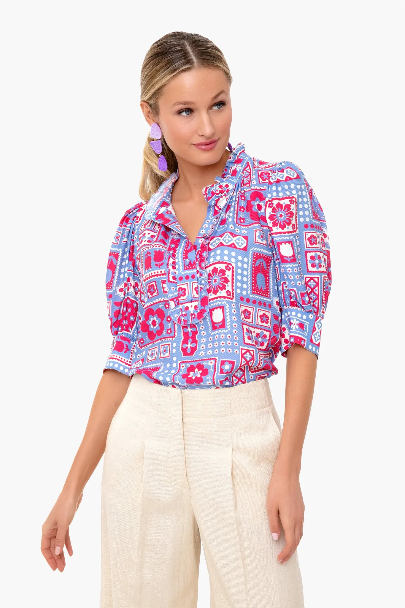 Honoka Blouse sold by Tuckernuck