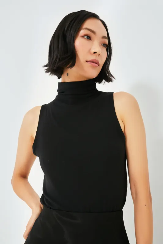 Black Sleeveless Turtleneck sold by Tuckernuck