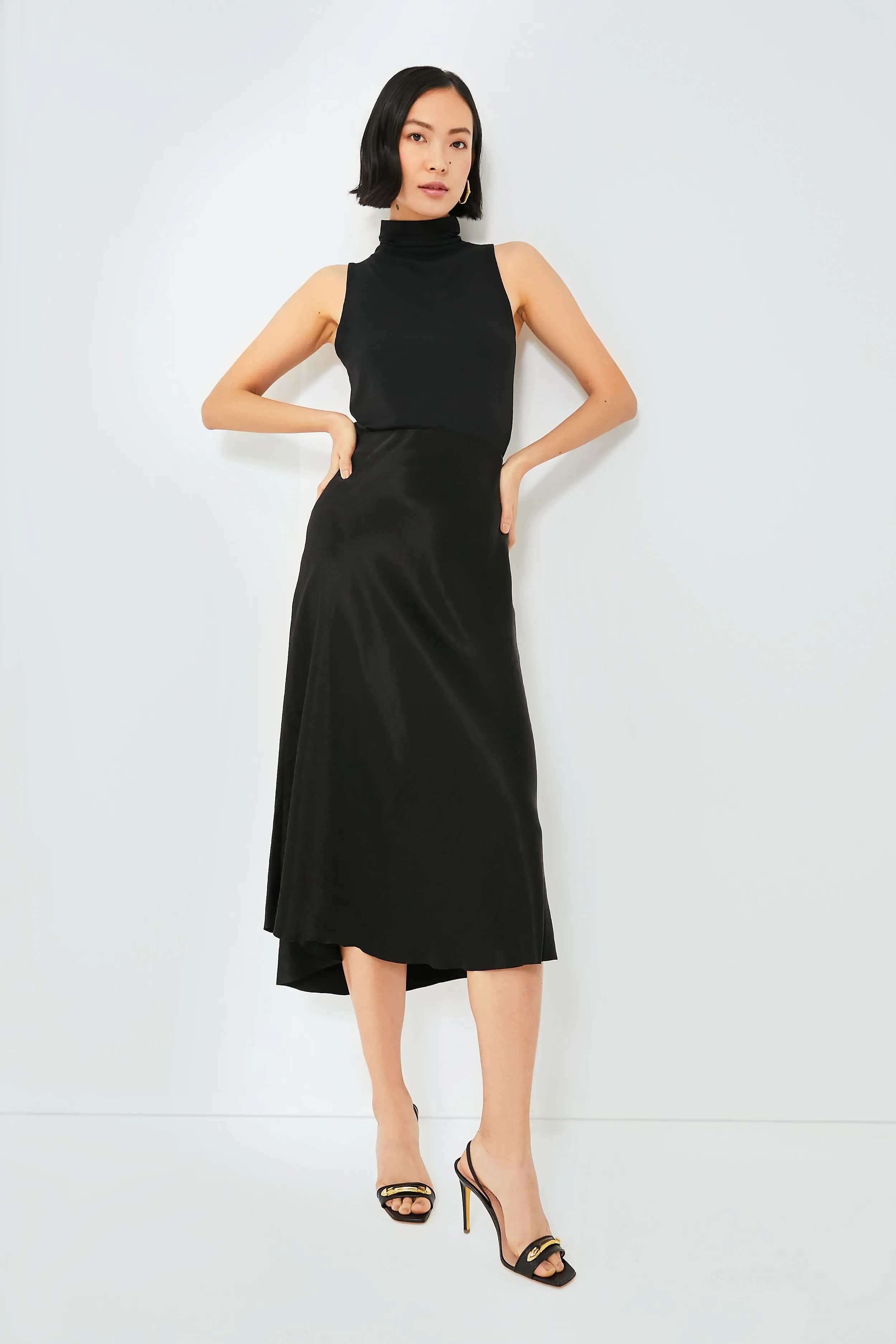 Black Sleeveless Turtleneck sold by Tuckernuck product image thumbnail 2