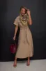 Tan Lucienne Maxi Dress sold by Tuckernuck