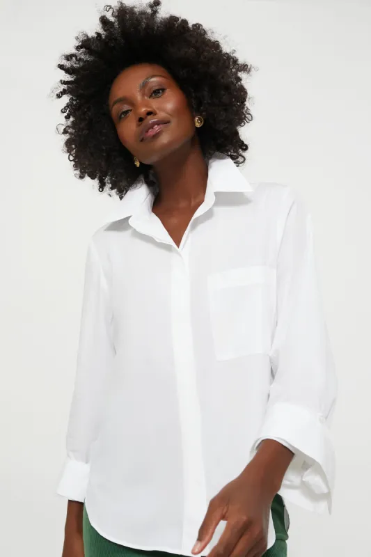 White Boyfriend Shirt sold by Tuckernuck