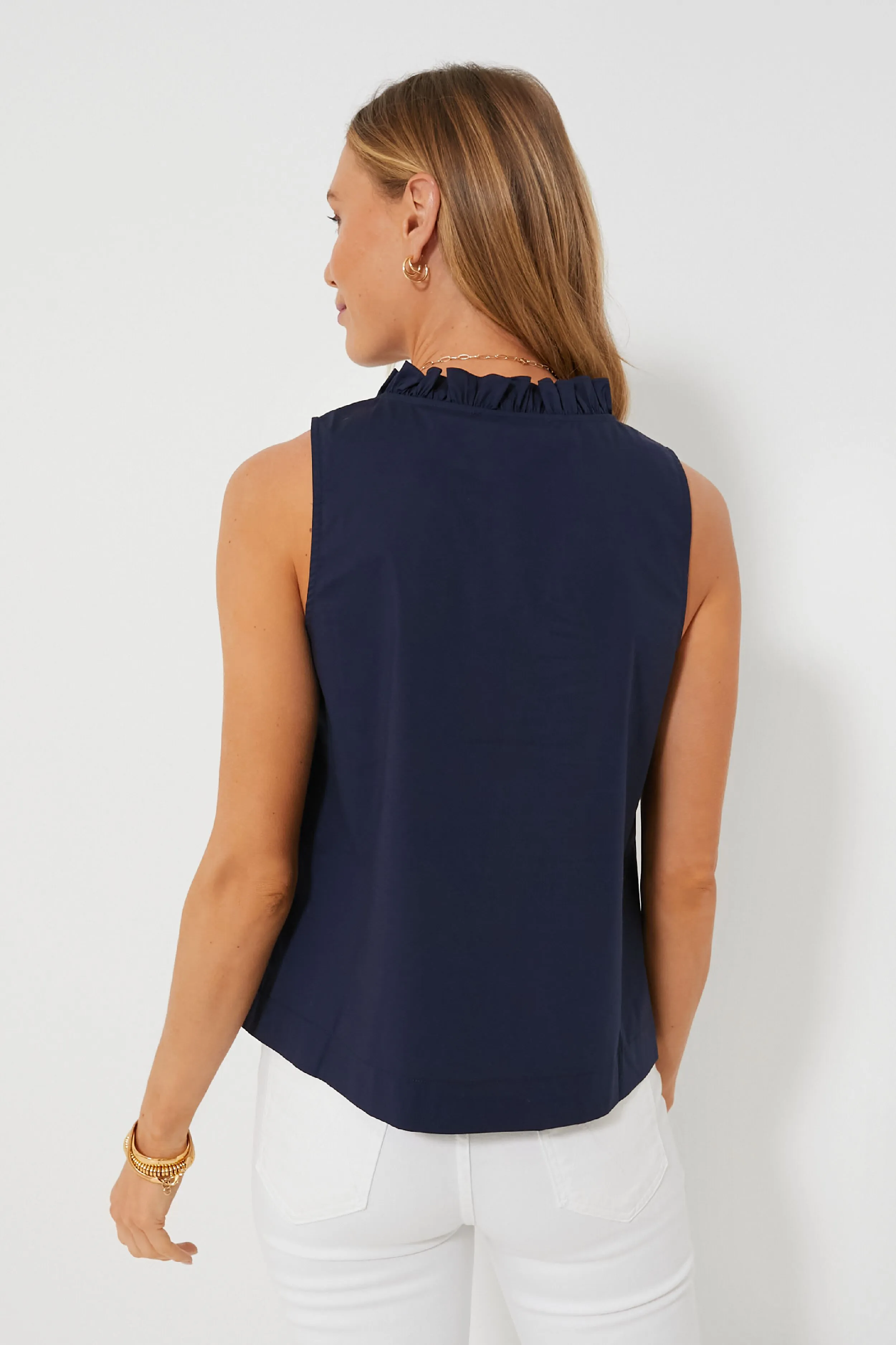 Navy Veronica Top sold by Tuckernuck product image thumbnail 4