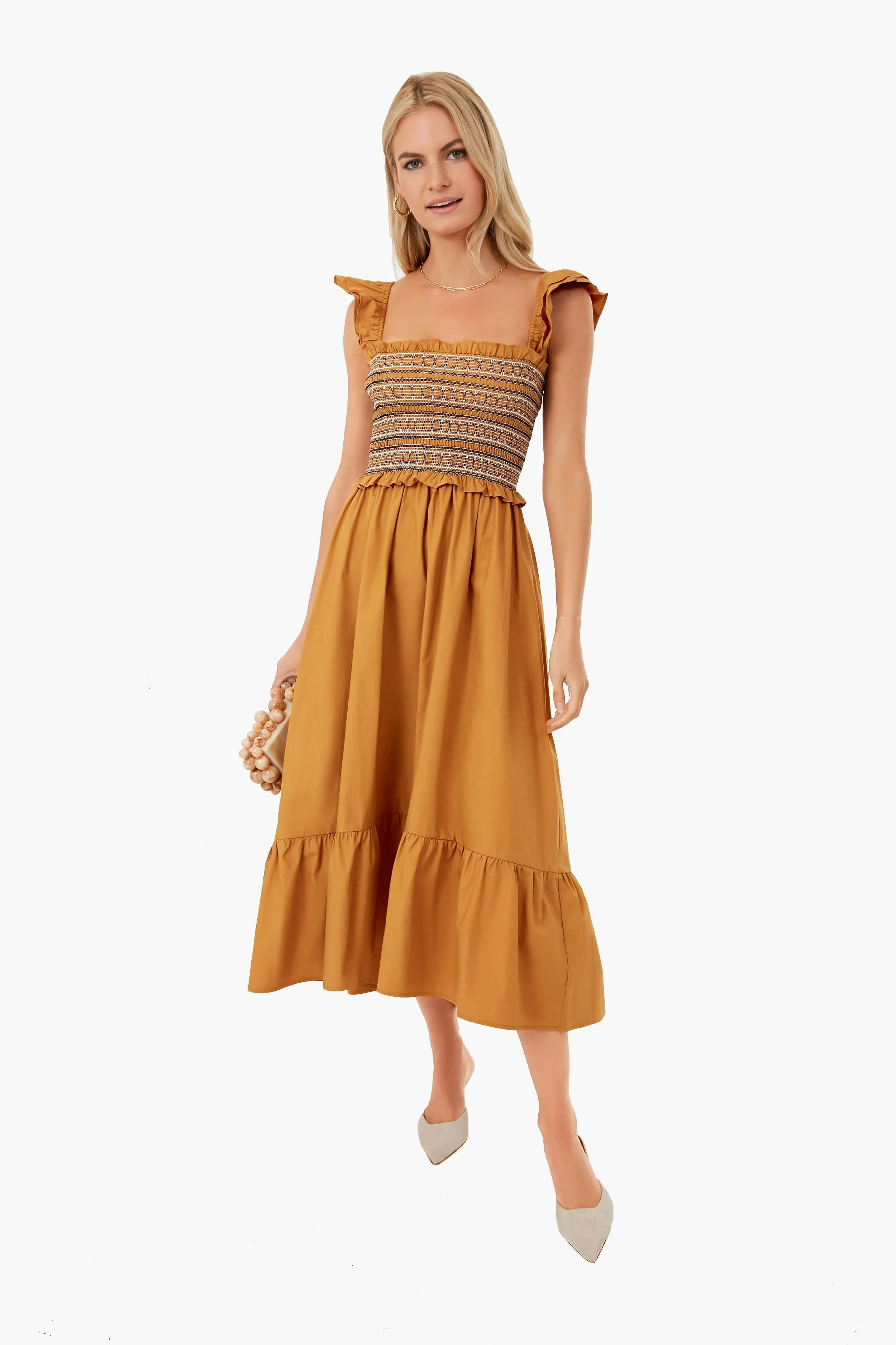 Marigold Penelope Midi Dress sold by Tuckernuck product image thumbnail 2