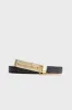 Black and Gold Tara Belt sold by Tuckernuck