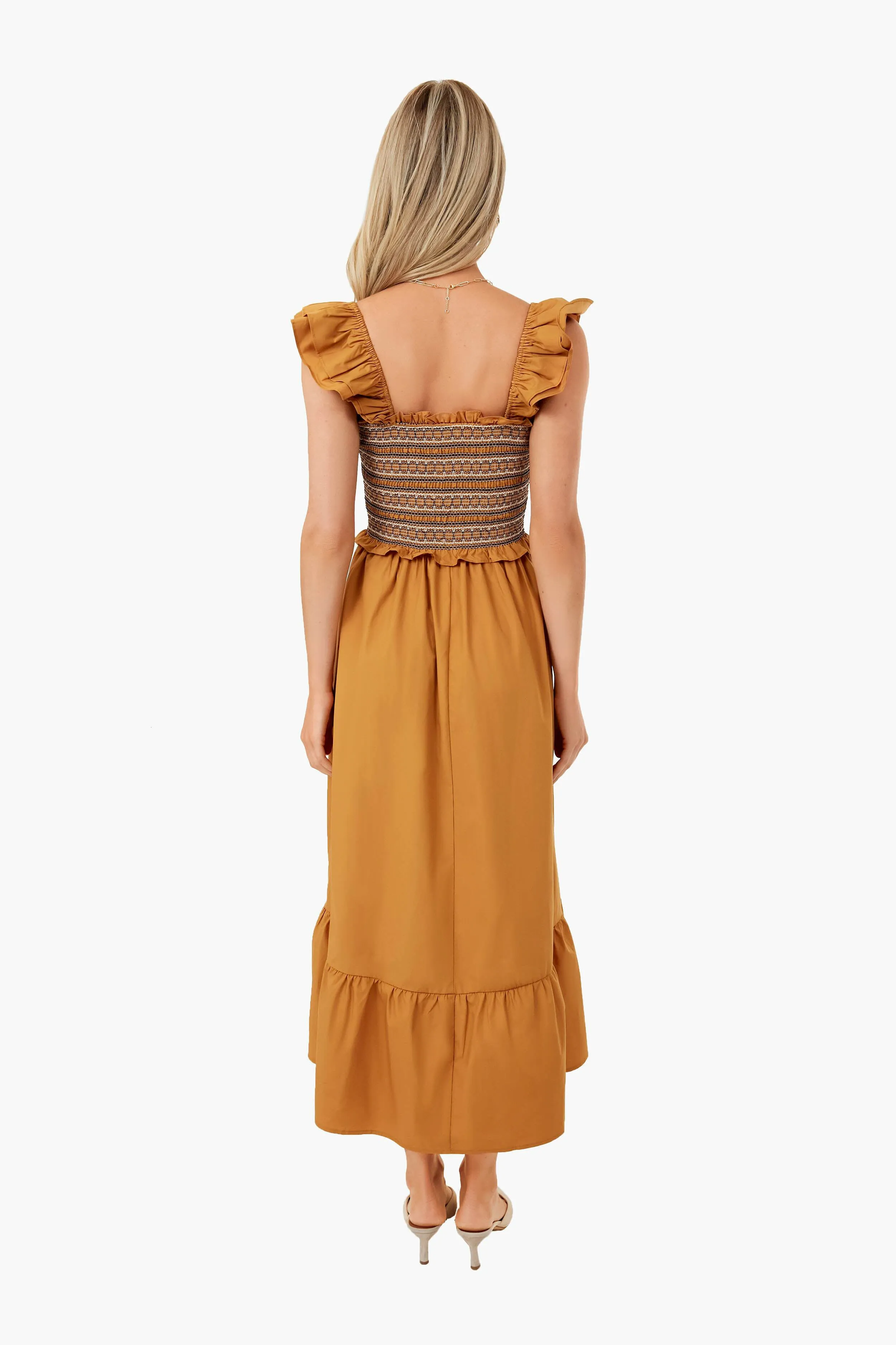 Marigold Penelope Midi Dress sold by Tuckernuck product image thumbnail 4