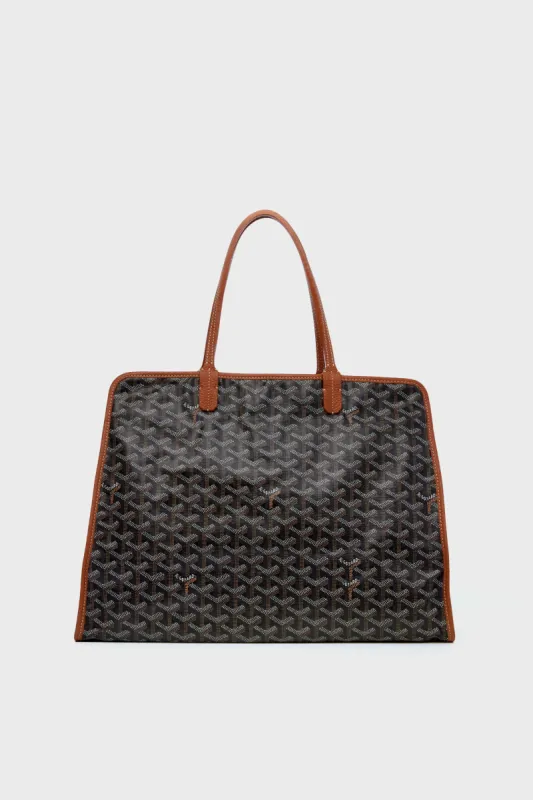 Goyard Brown Hardy PM Tote sold by Tuckernuck