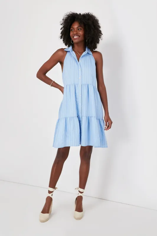 Blue Seersucker Sailor Dress sold by Tuckernuck