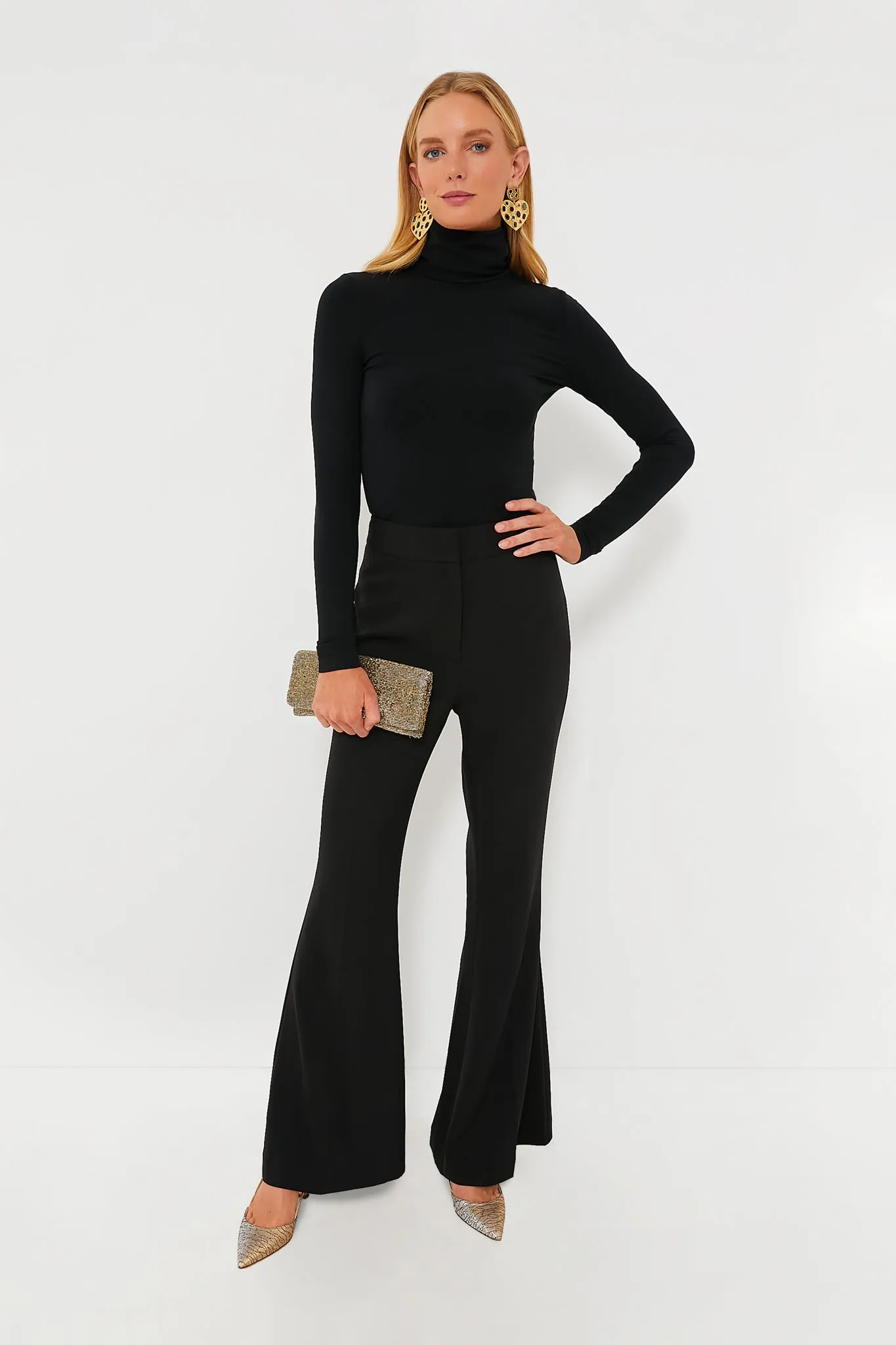 Rainbow Pop Heart Crystal Earrings sold by Tuckernuck product image thumbnail 3