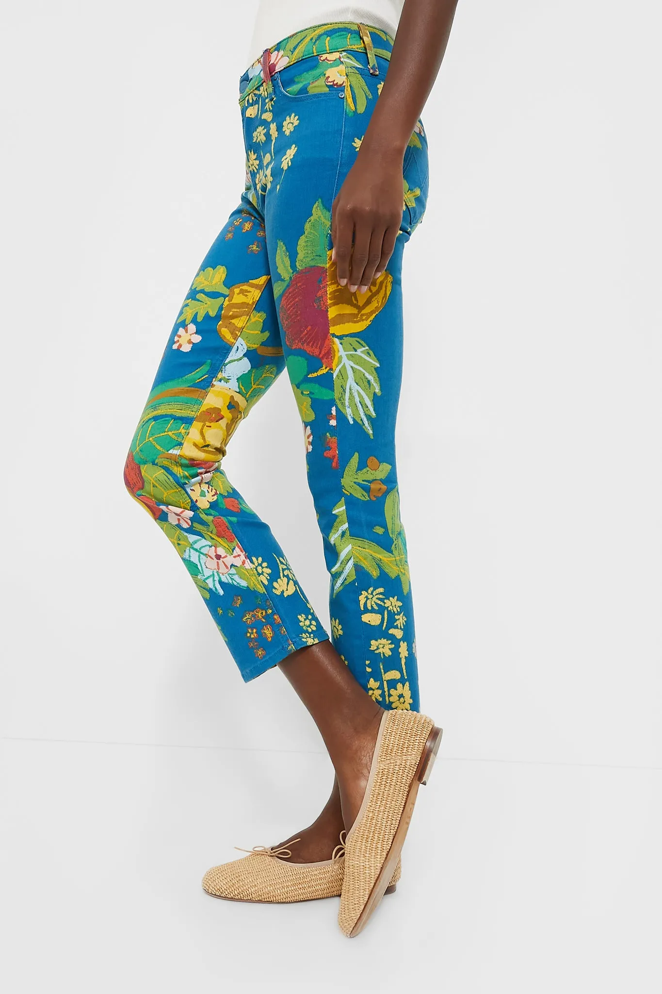 Late Bloomer The Mid Rise Dazzler Crop sold by Tuckernuck product image thumbnail 3