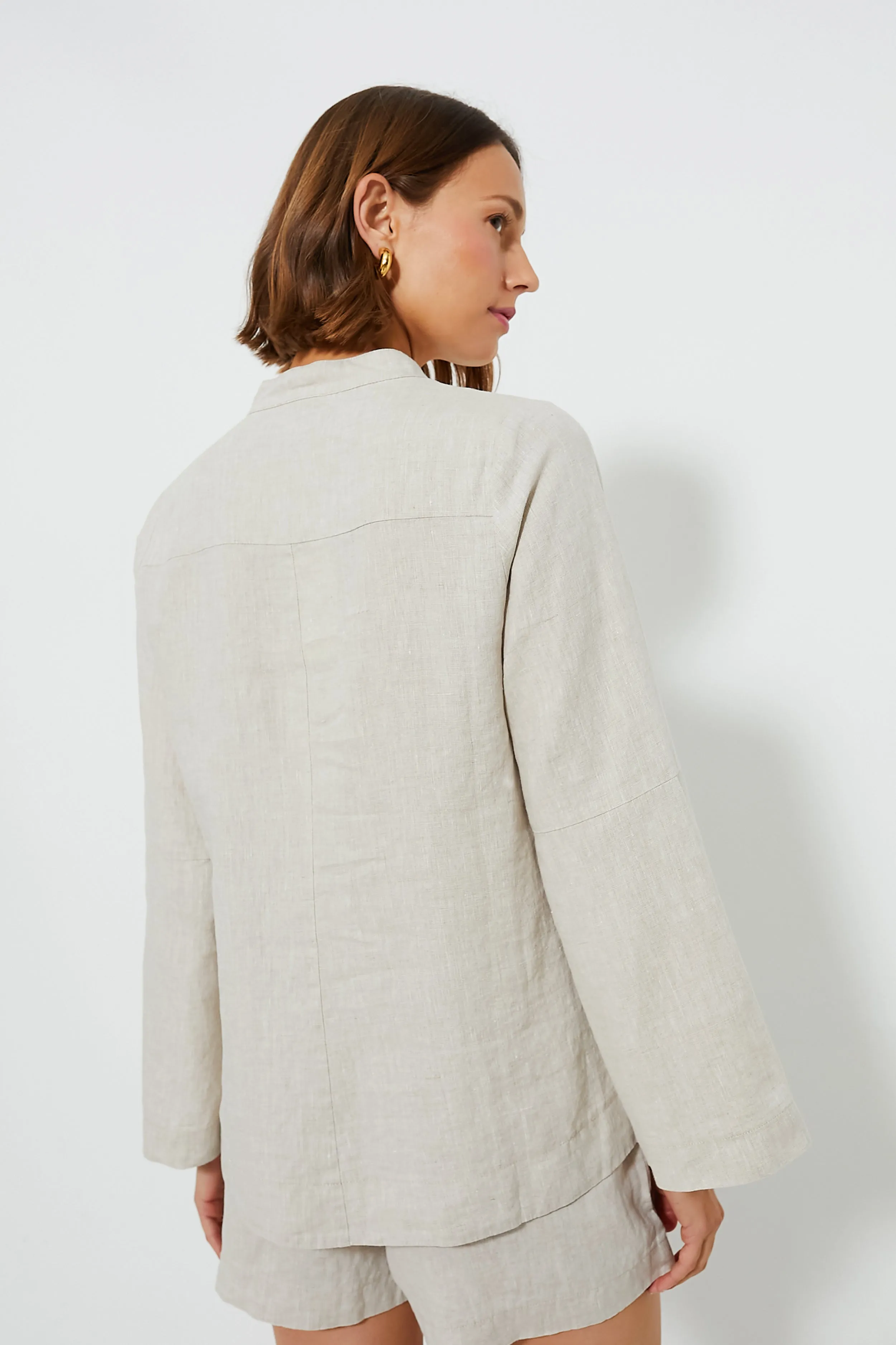 Natural Linen Tatum Popover sold by Tuckernuck product image thumbnail 4