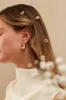 High Polish Gold Nouveaux Puff Earrings sold by Tuckernuck
