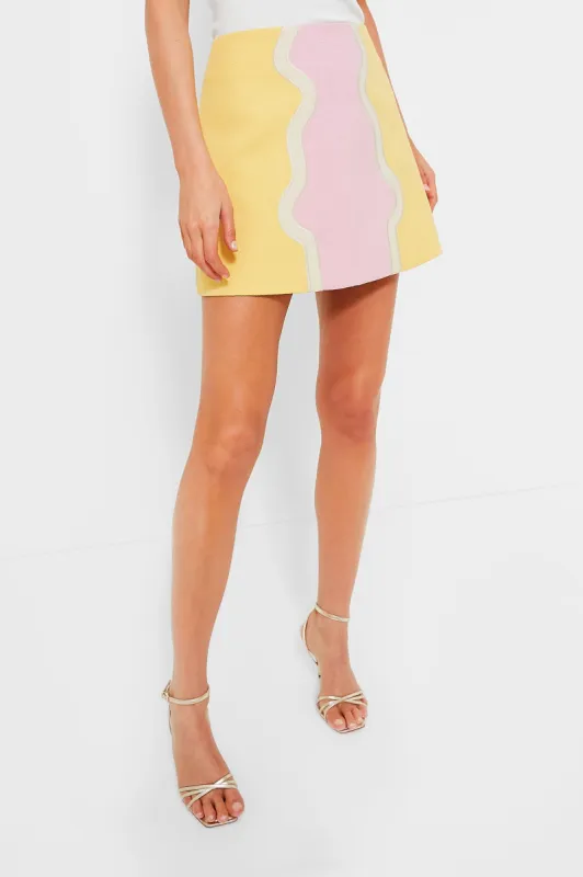 Pop of Peony Meg Mini Skirt sold by Tuckernuck