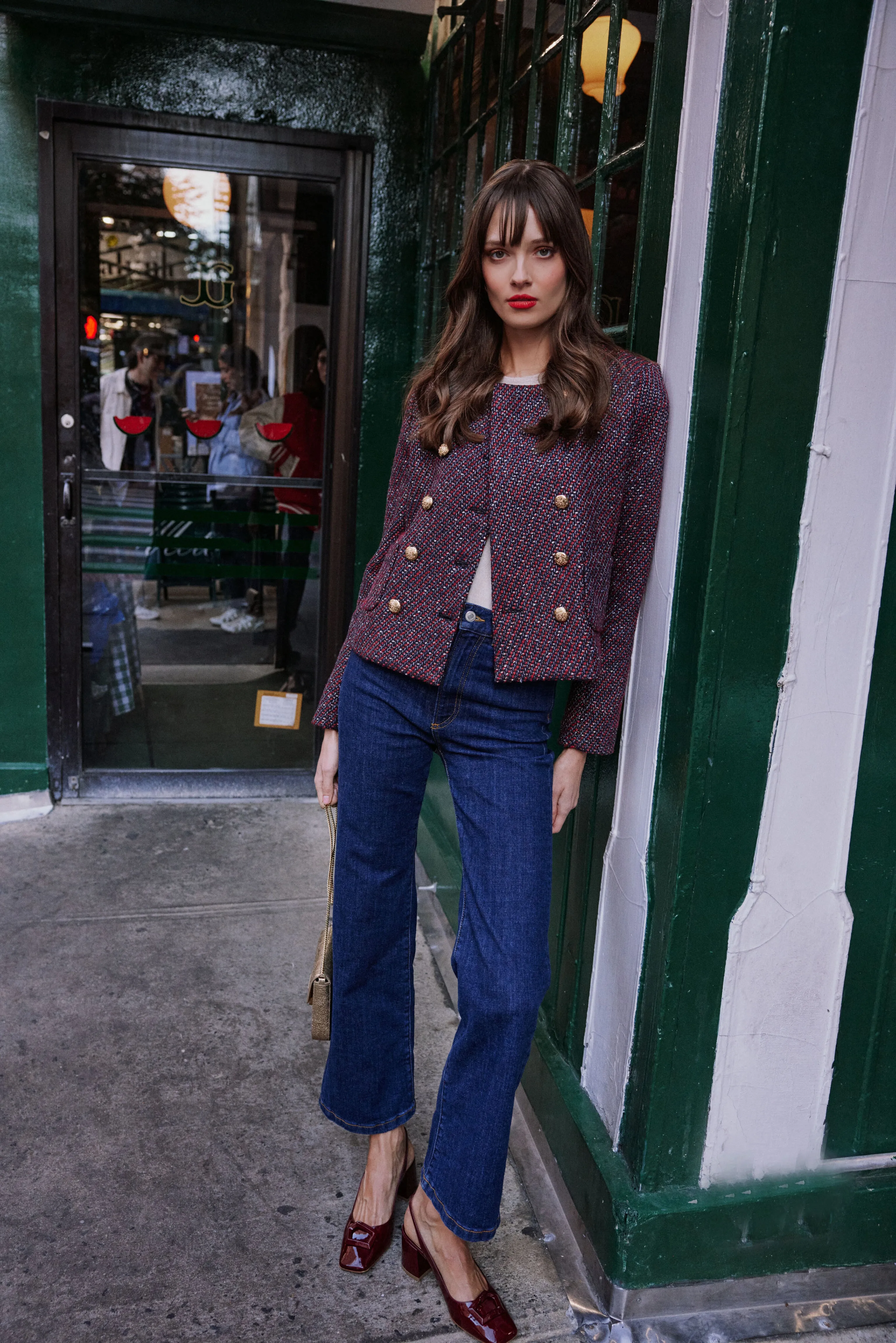 Patent Bordeaux Myola Heels sold by Tuckernuck product image thumbnail 2