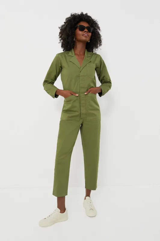 Army Green Standard Jumpsuit sold by Tuckernuck