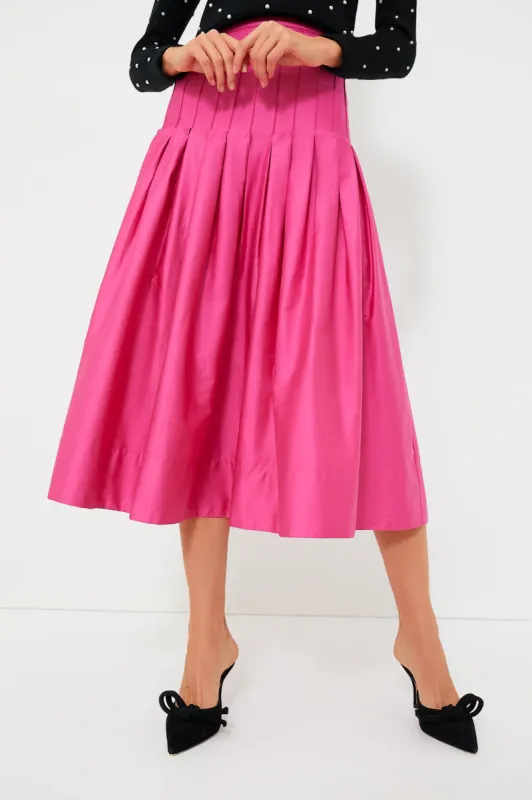 Fuchsia The Rhythm Skirt sold by Tuckernuck