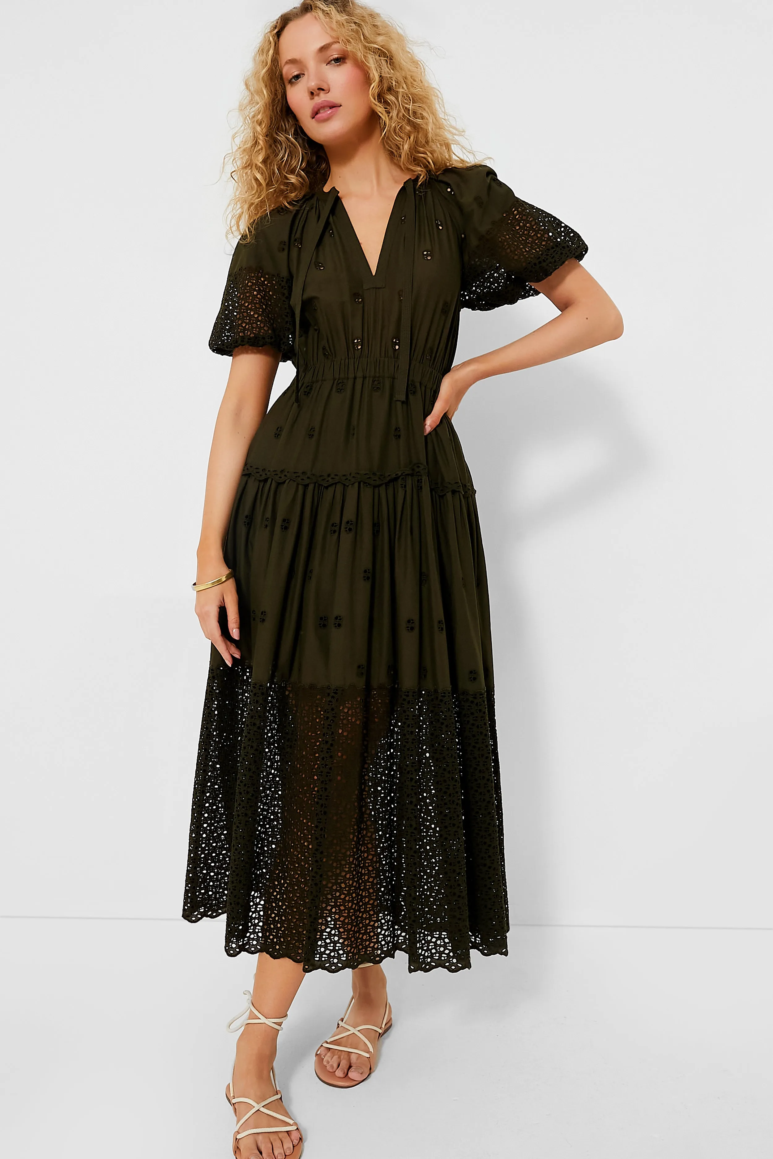 Militaire Nova Dress sold by Tuckernuck