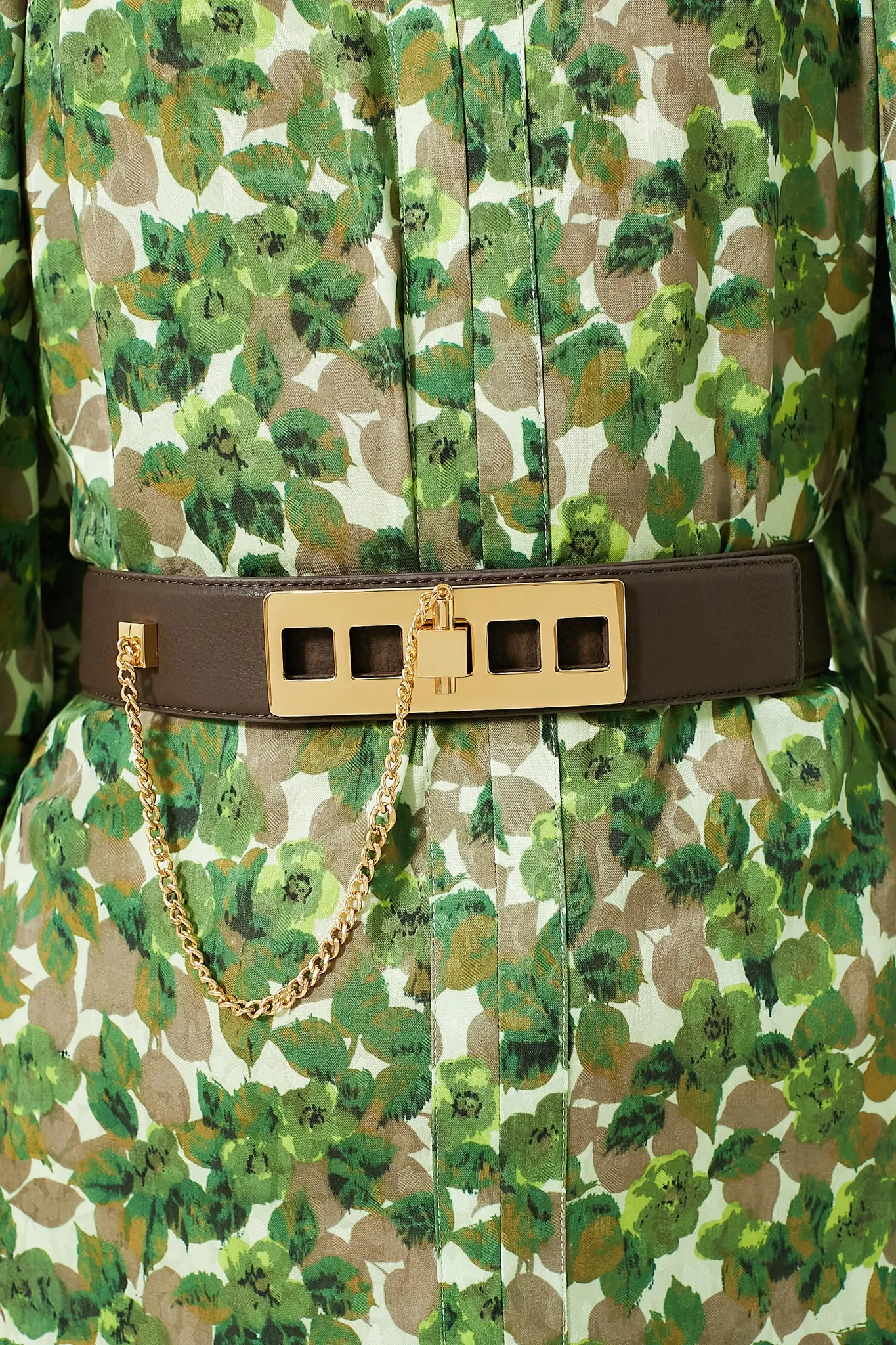 Chocolate and Gold Colette Belt sold by Tuckernuck product image thumbnail 2