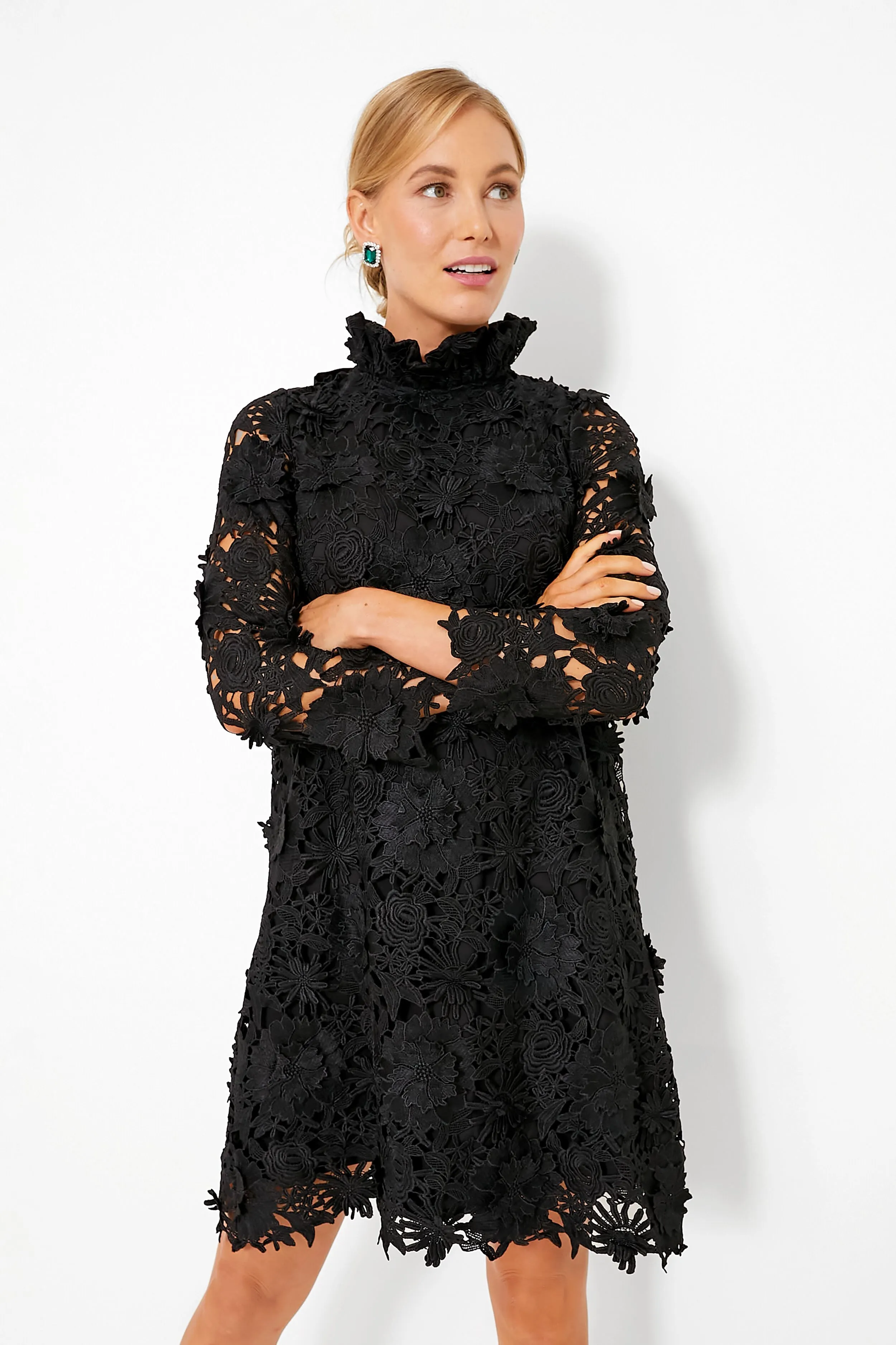 Guipure Lace Daphne Dress | Parallel