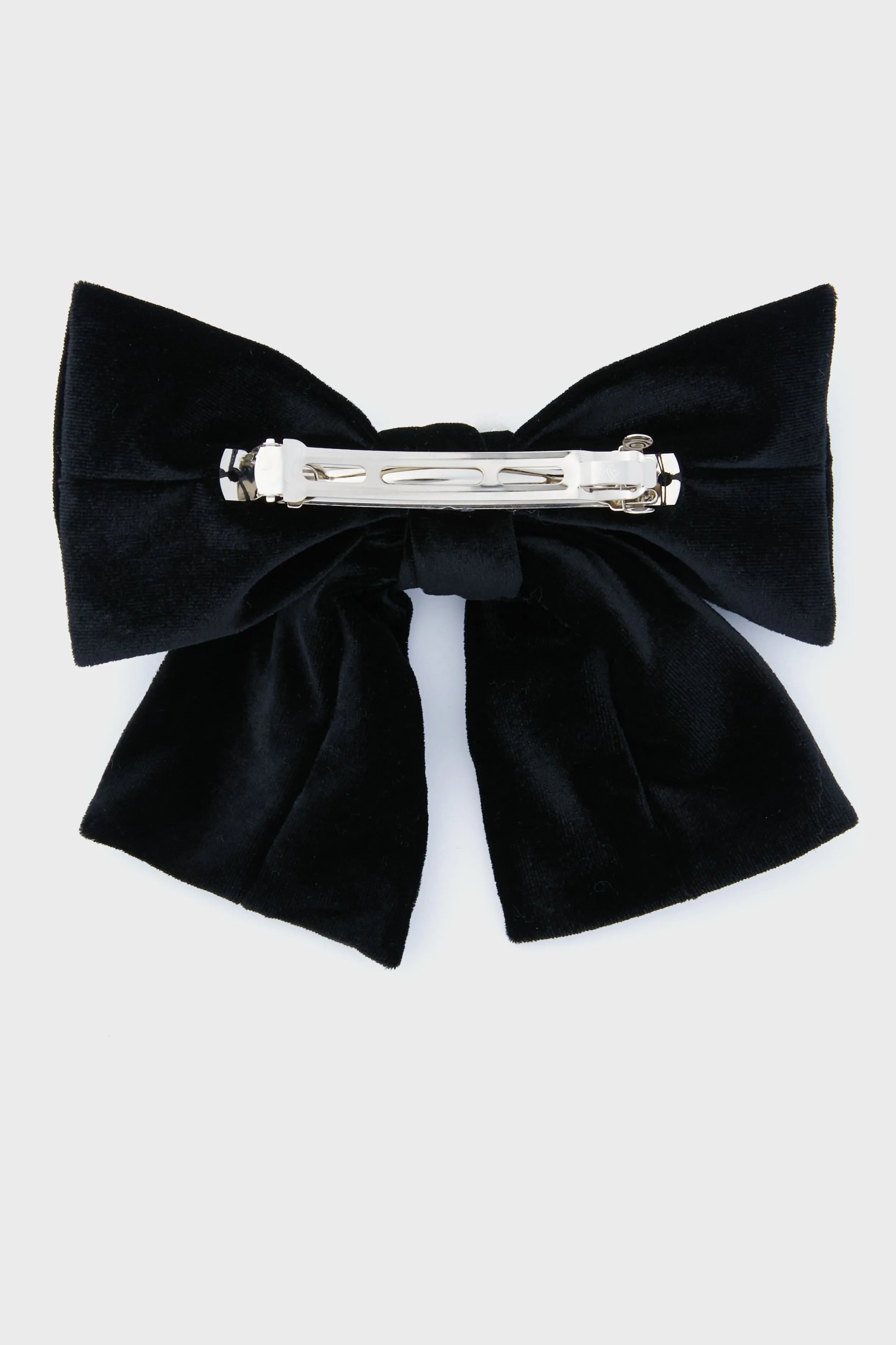 Exclusive Jet Jumbo Velvet Bow Barrette sold by Tuckernuck product image thumbnail 2