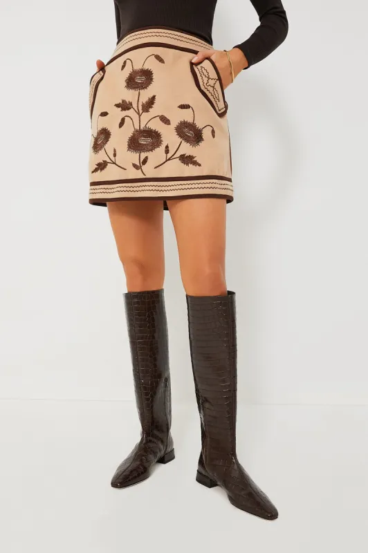 Cream Trudy Skirt sold by Tuckernuck