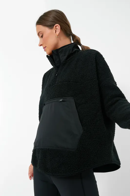 Black Fleece Cady Quarter Zip sold by Tuckernuck
