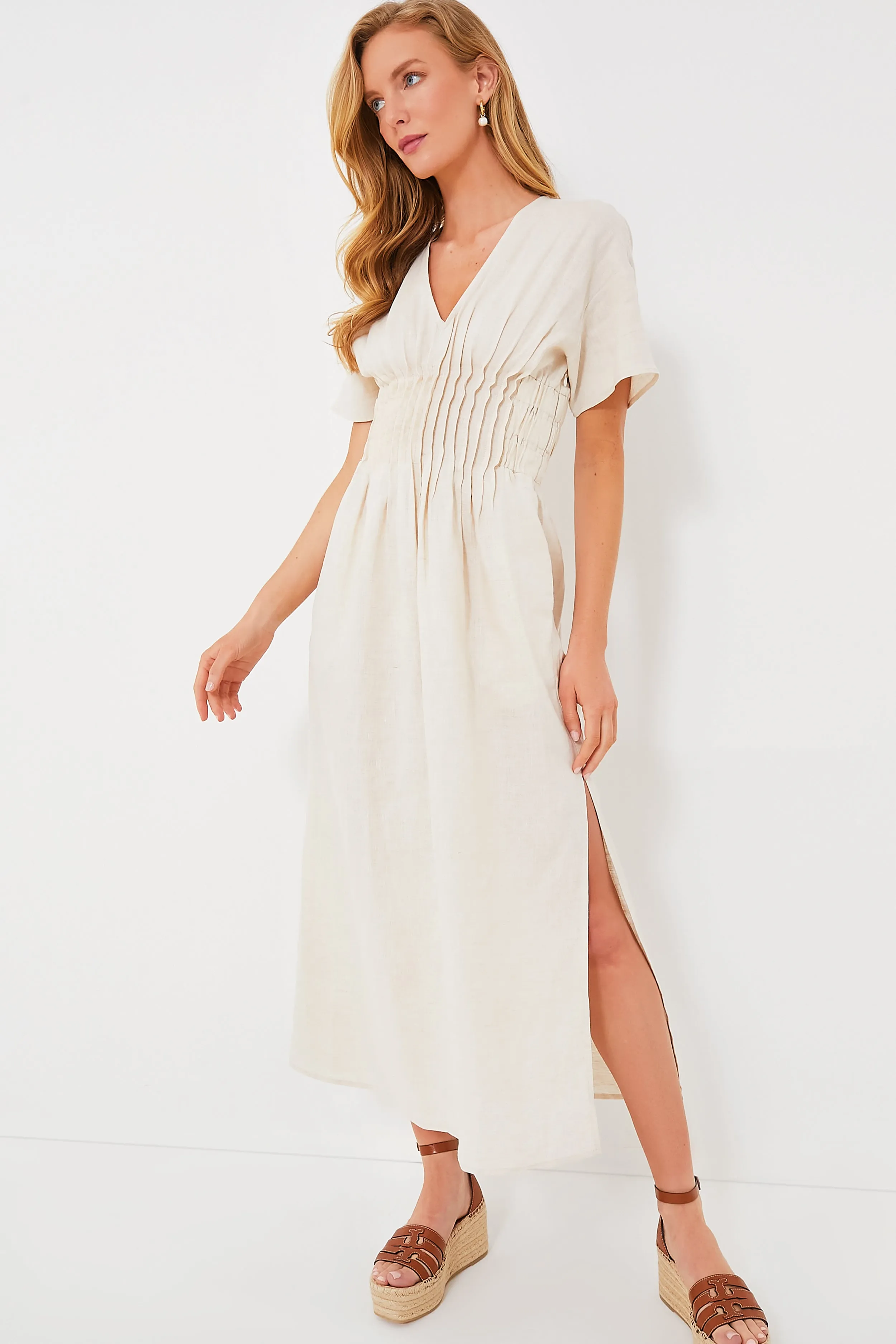 Natural Lauretta Midi Dress sold by Tuckernuck product image thumbnail 2