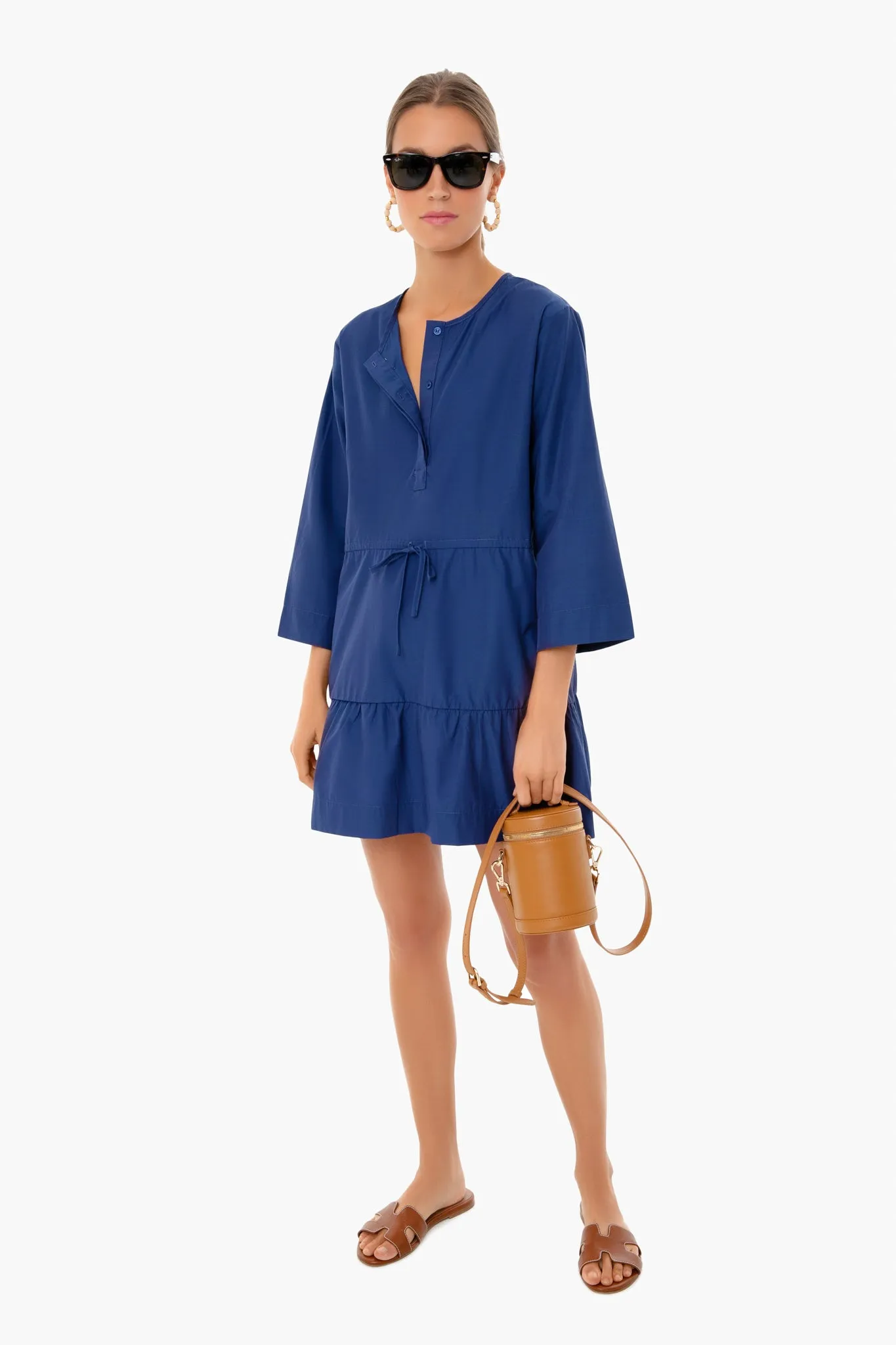 Navy Lucy Dress sold by Tuckernuck