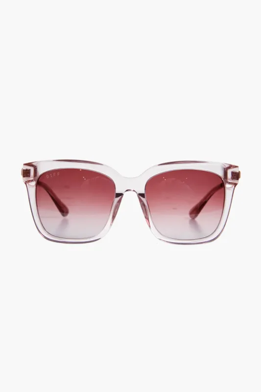 Light Pink Crystal Gradient Bella Sunglasses sold by Tuckernuck