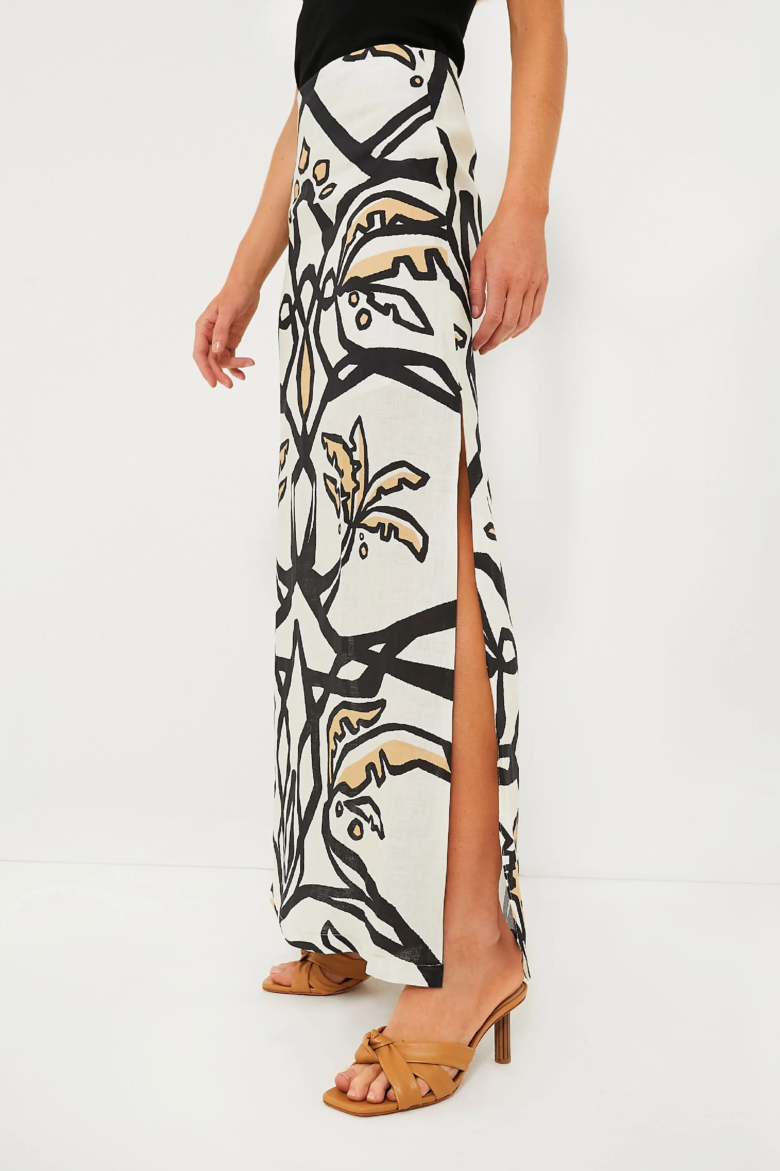 Malambo White Carmenza Skirt sold by Tuckernuck product image thumbnail 3