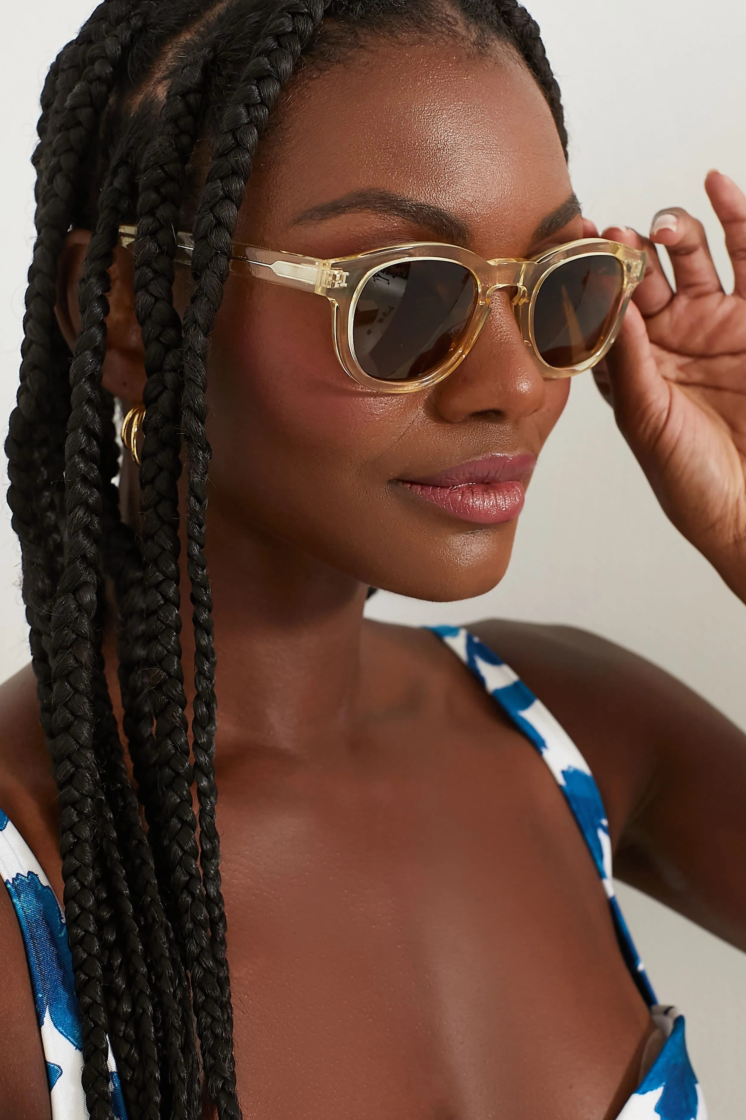 Champagne Murdoch Sunglasses sold by Tuckernuck product image thumbnail 2