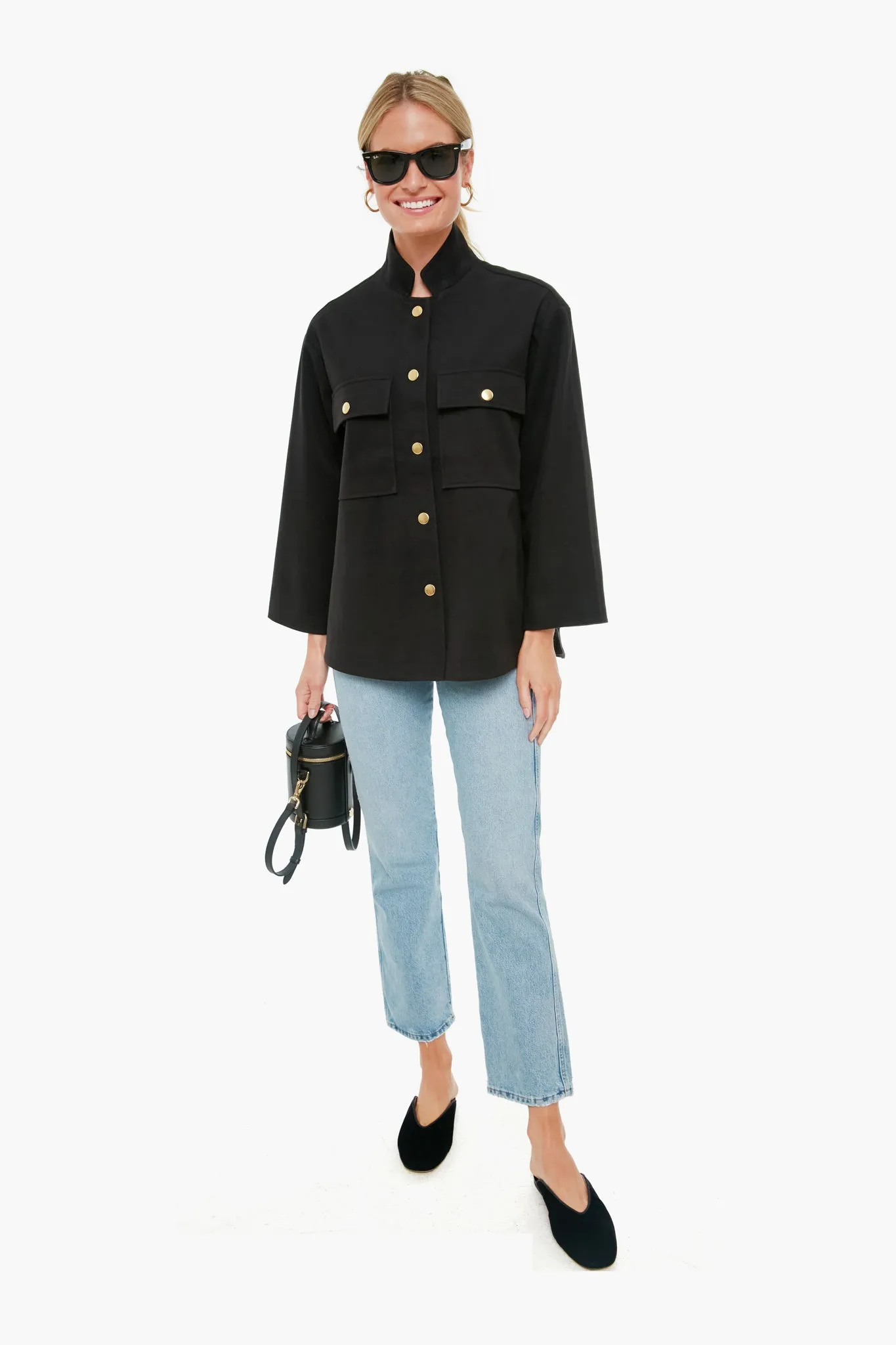 Black Regency Mules sold by Tuckernuck product image thumbnail 2