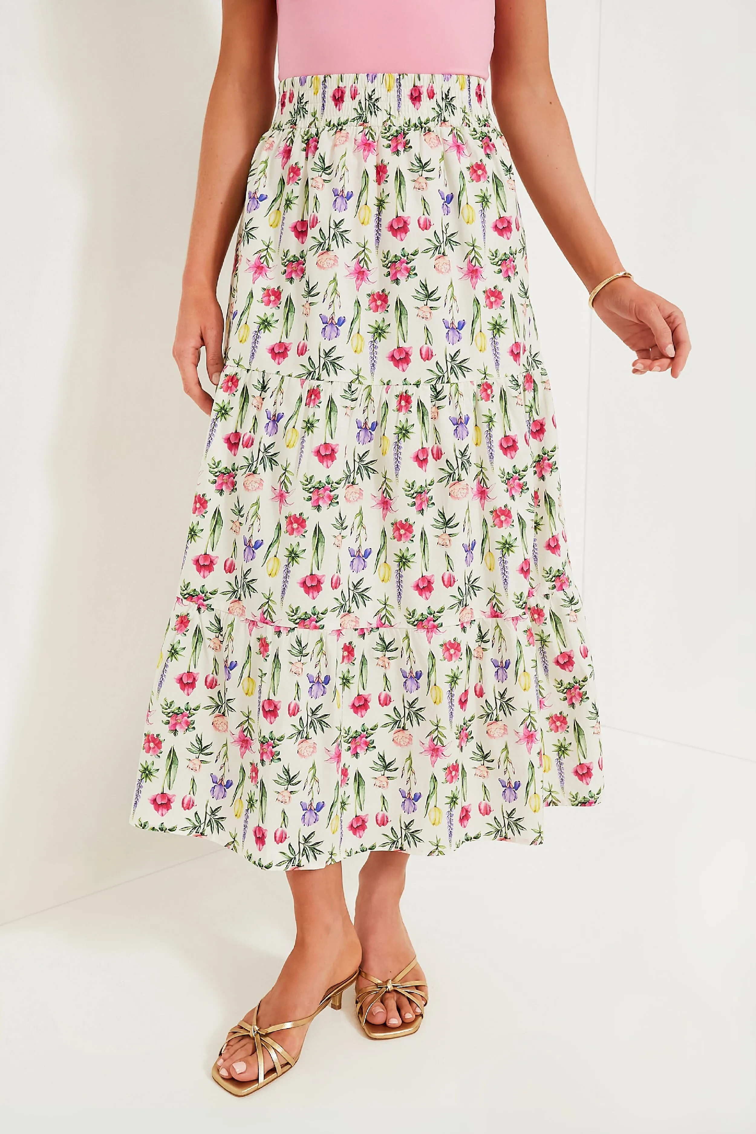 Spring Blooms Evie Maxi Skirt sold by Tuckernuck