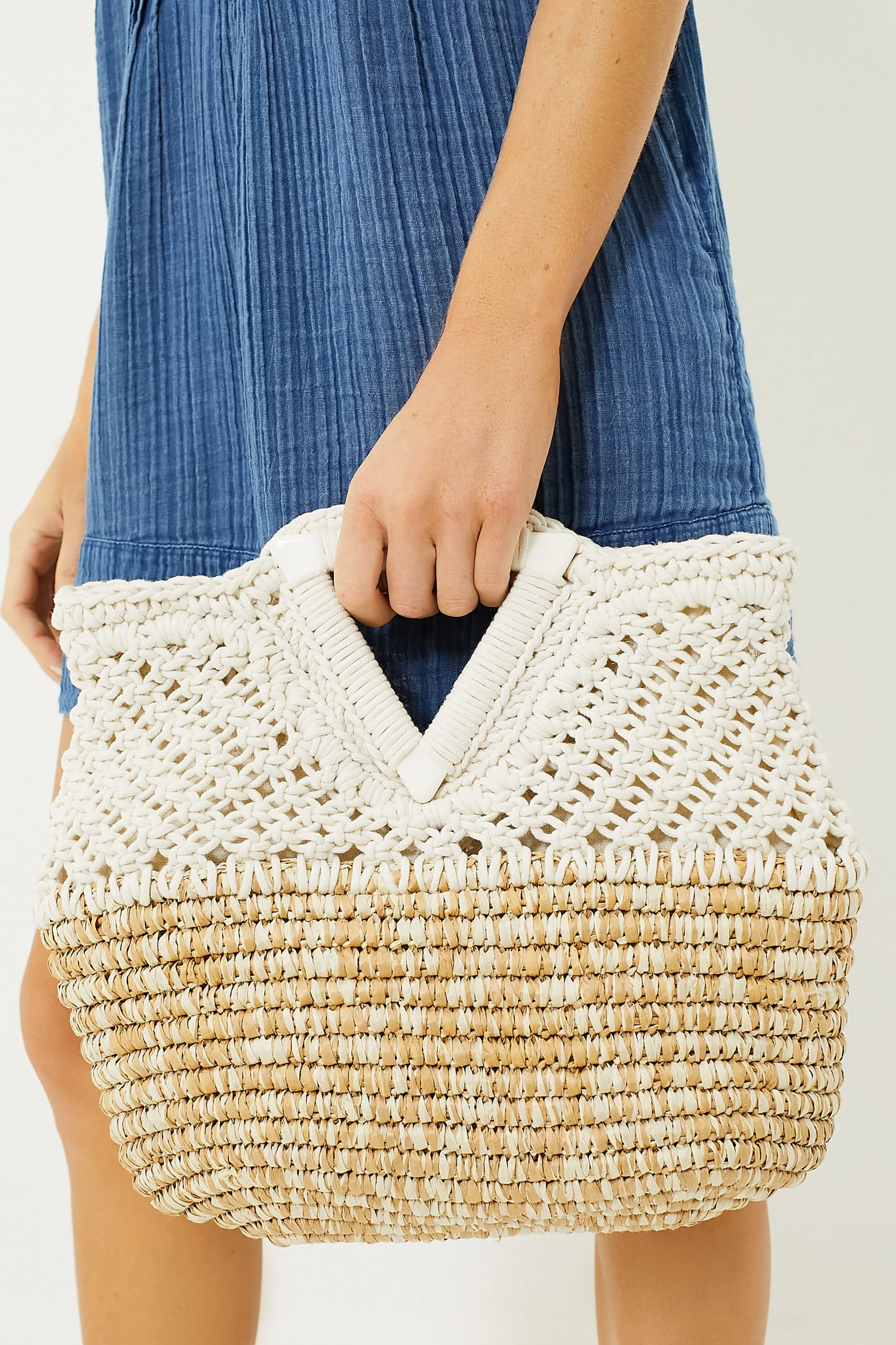 Sand Ivory Onya Clutch sold by Tuckernuck product image thumbnail 2