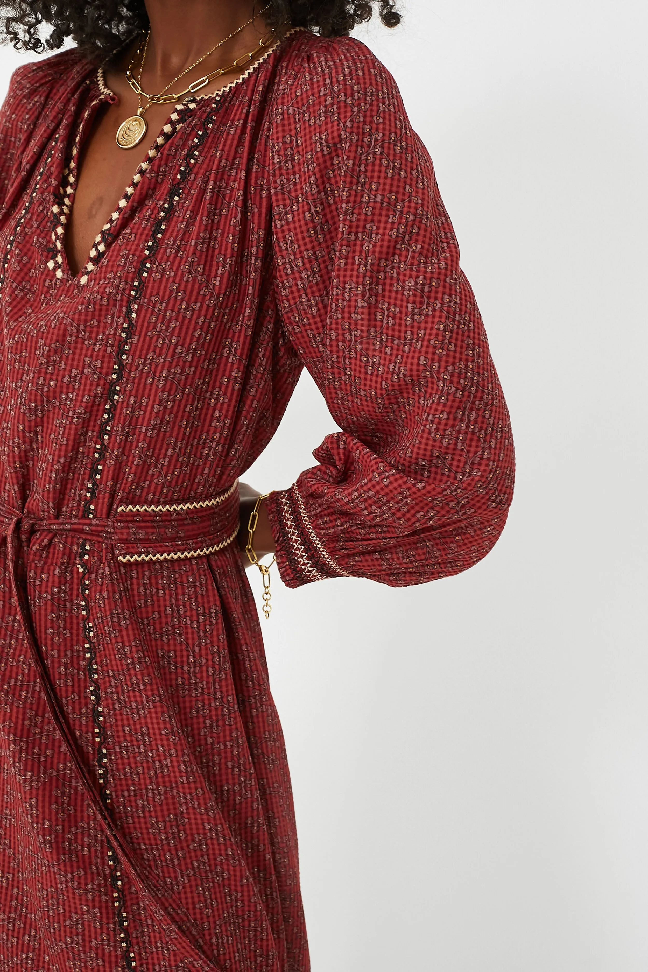 Persan Arabelle Midi Dress sold by Tuckernuck product image thumbnail 5