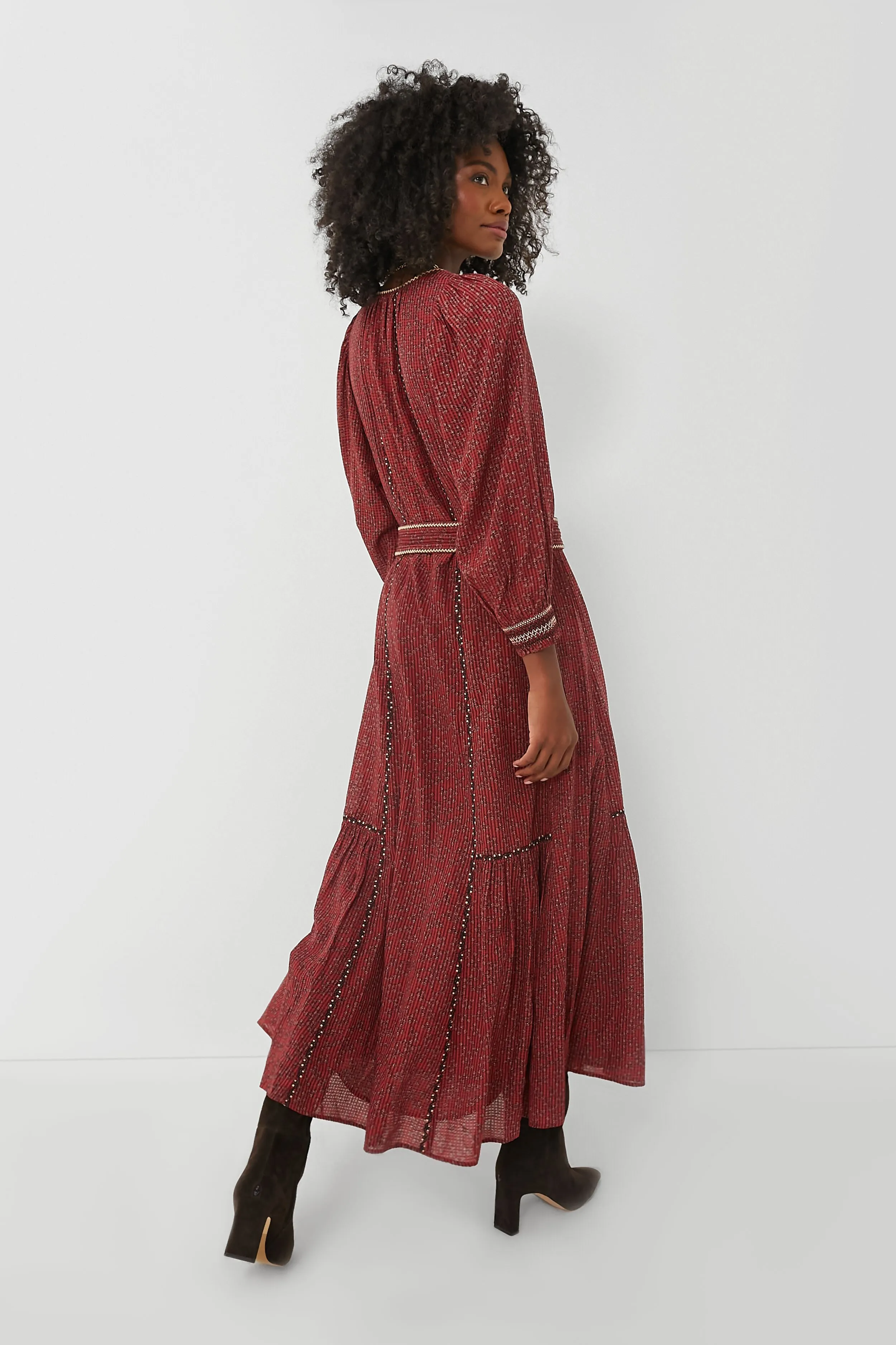 Persan Arabelle Midi Dress sold by Tuckernuck product image thumbnail 4