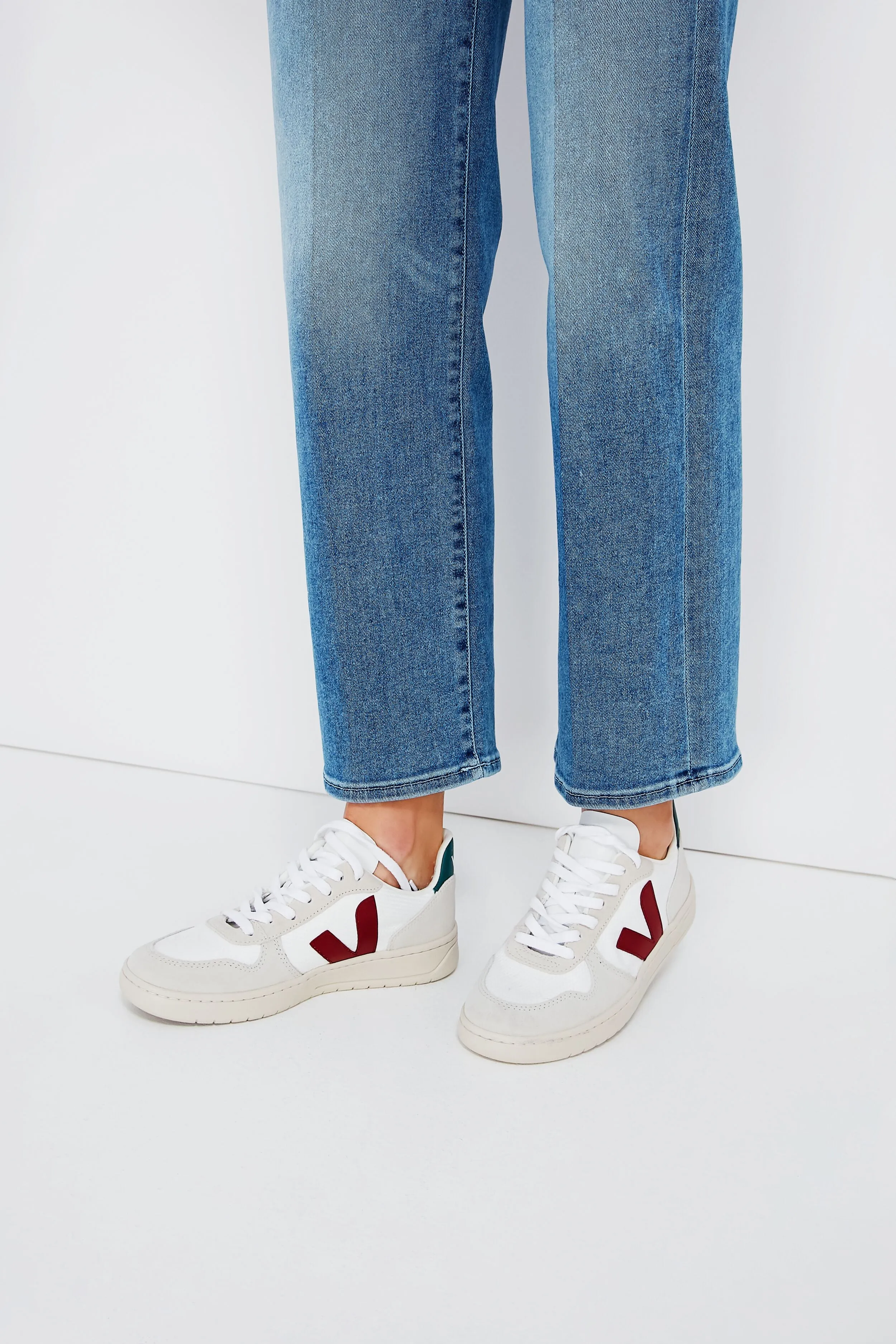 White Marsala Brittany V-10 Sneakers sold by Tuckernuck product image thumbnail 2