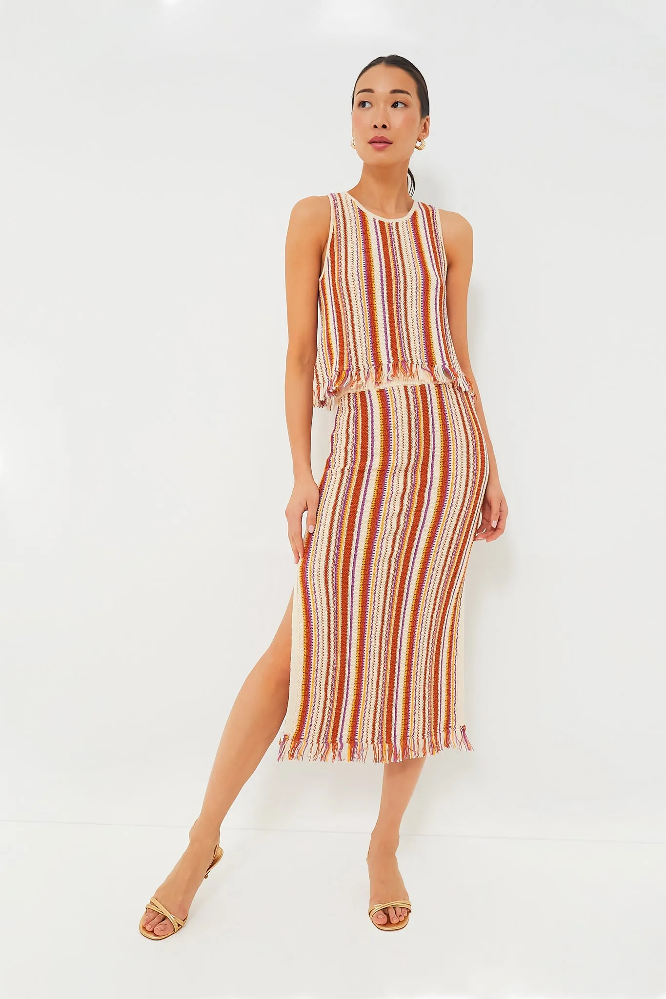 Cream Multi Cypres Skirt sold by Tuckernuck product image thumbnail 2